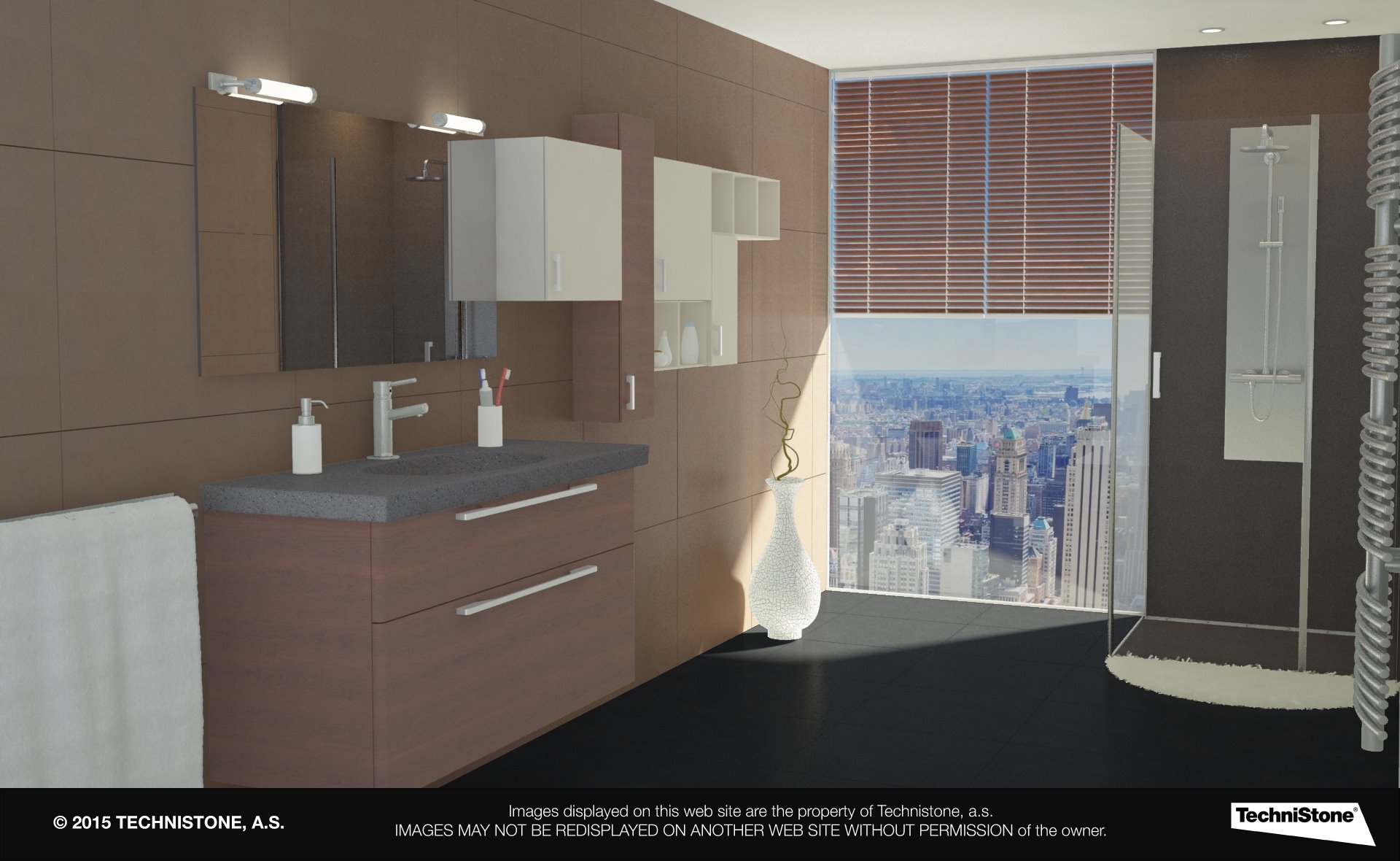 Modern bathroom
