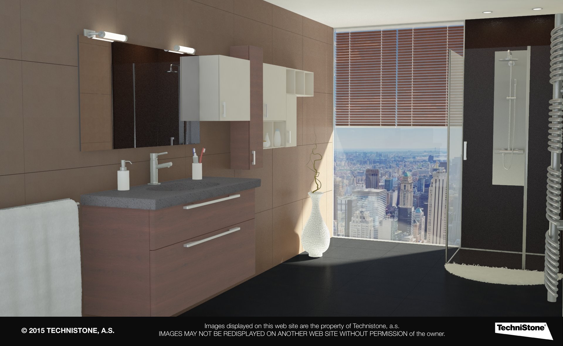 Modern bathroom