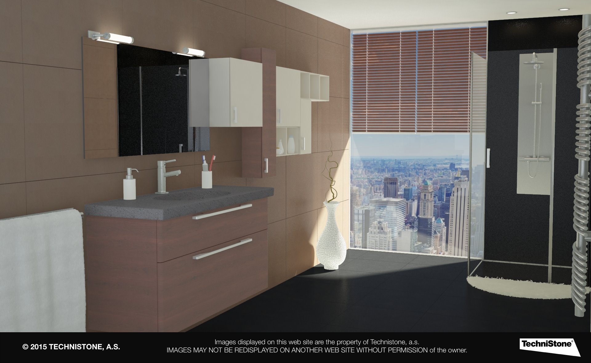 Modern bathroom