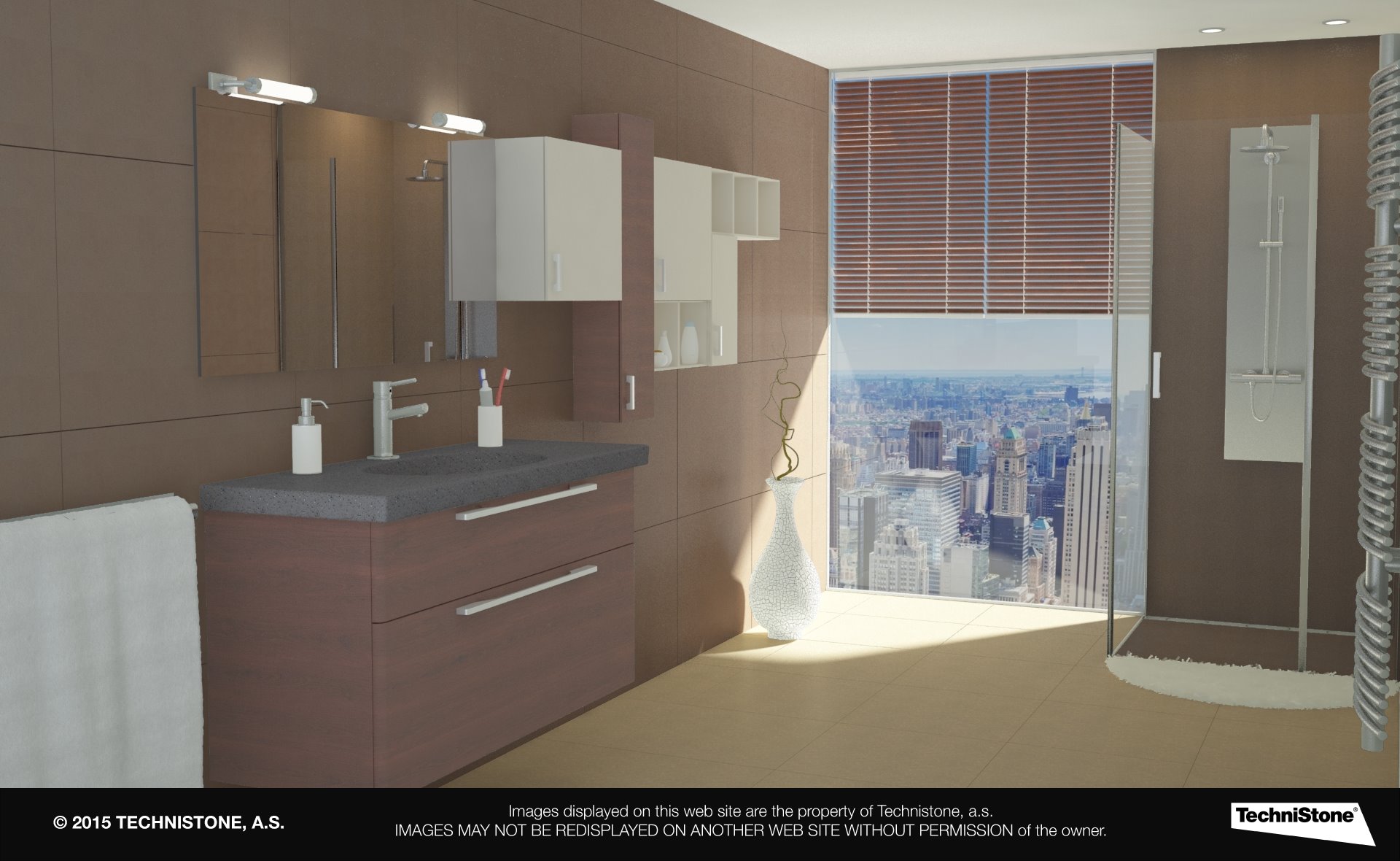 Modern bathroom