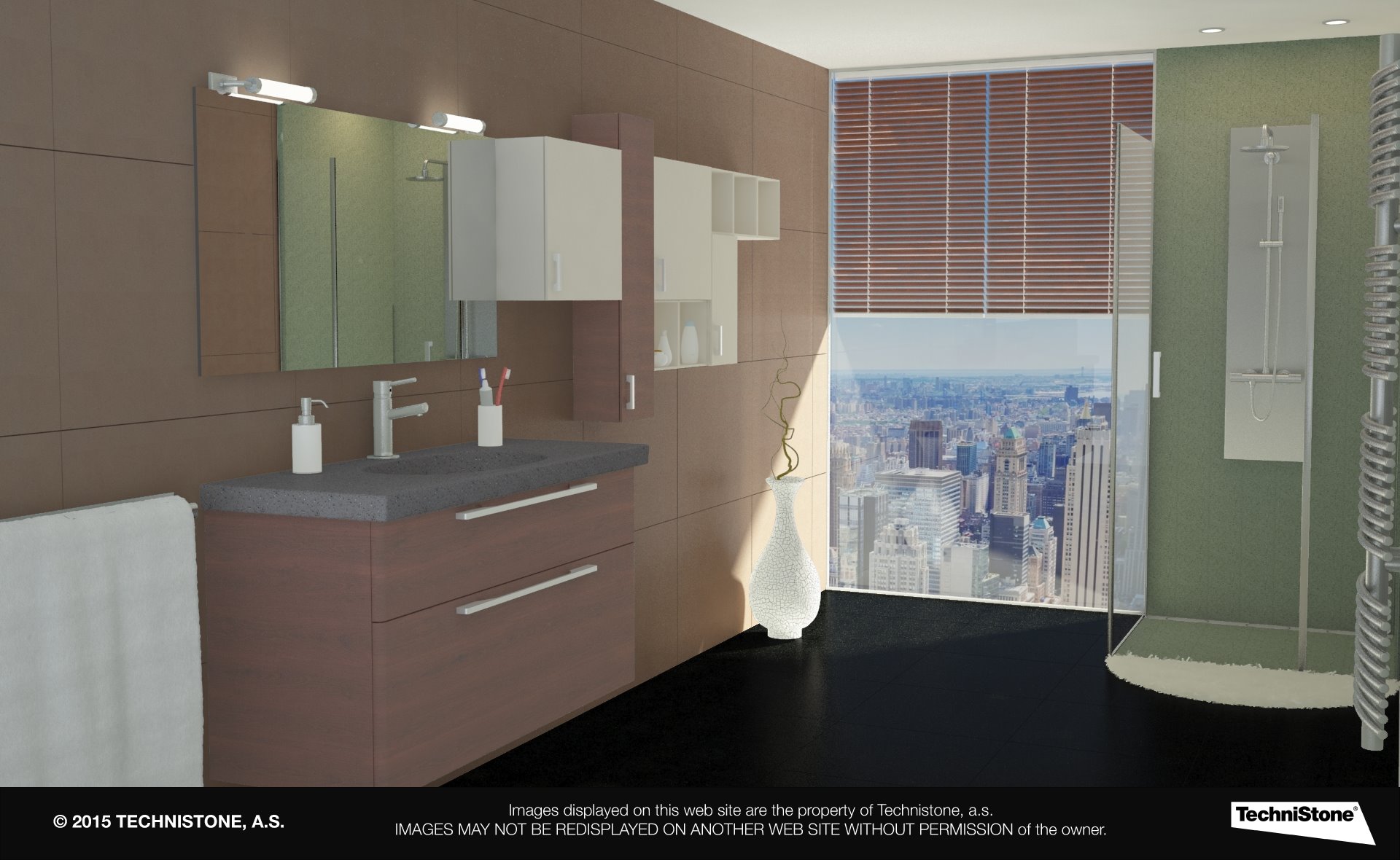 Modern bathroom