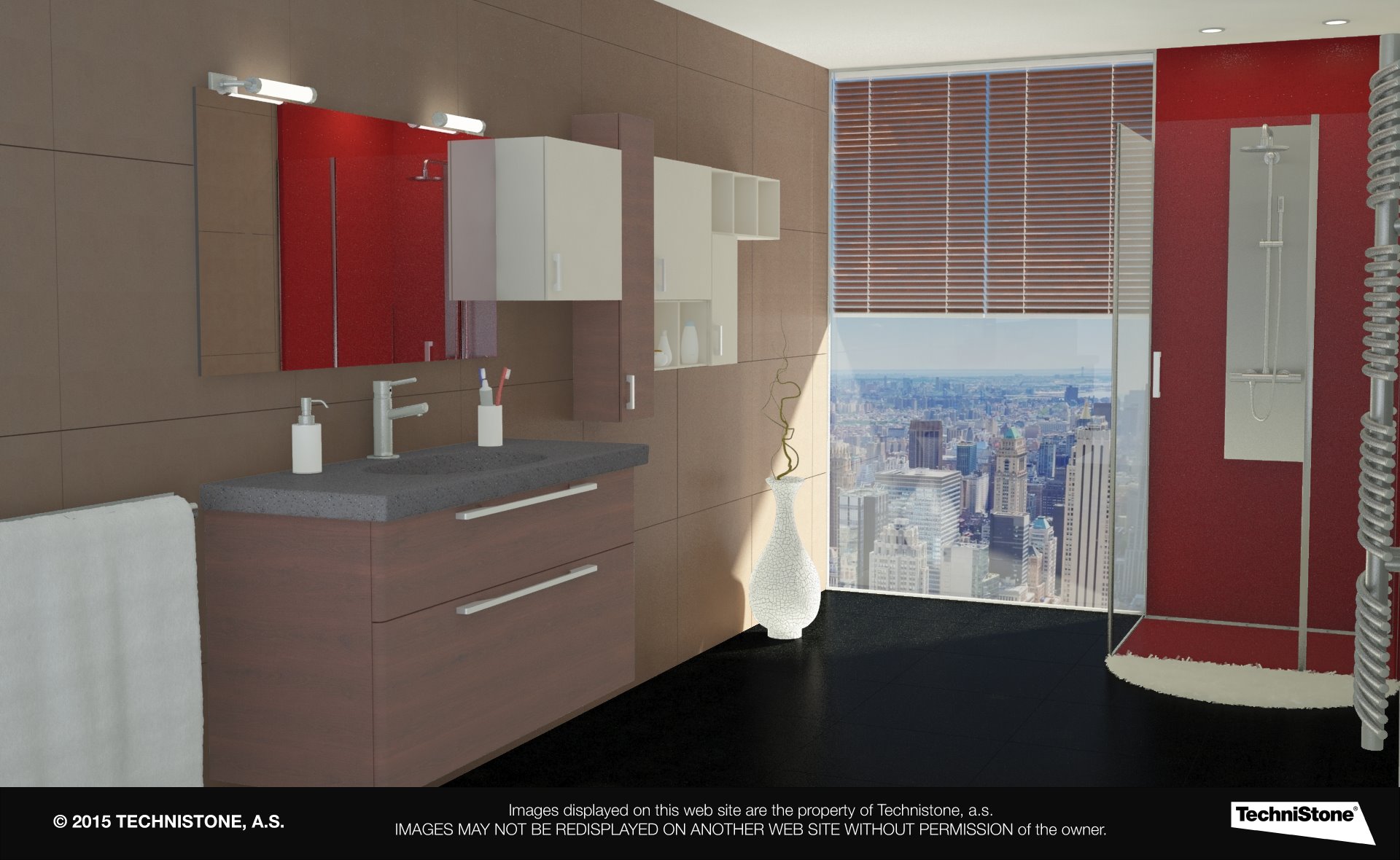 Modern bathroom