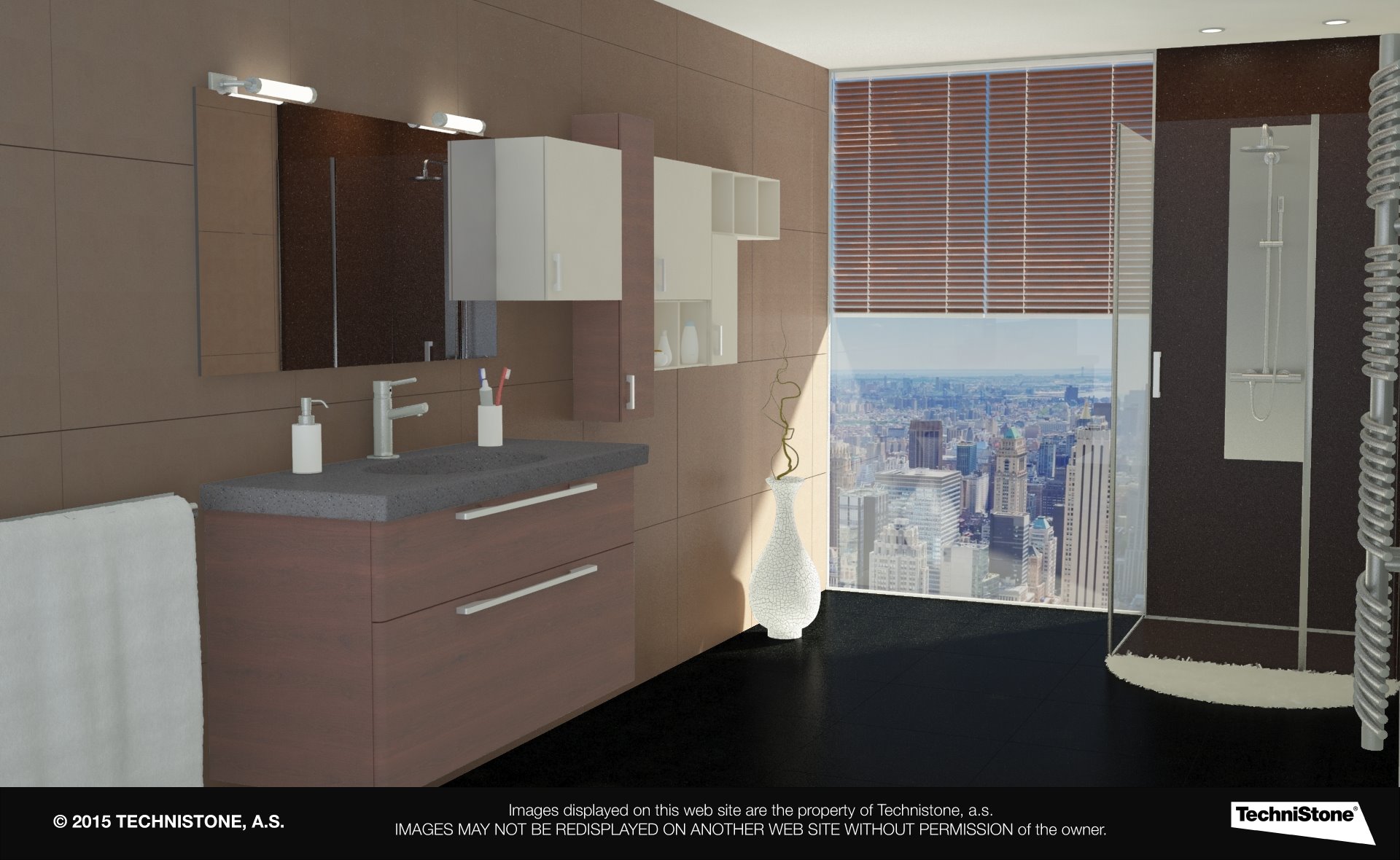 Modern bathroom