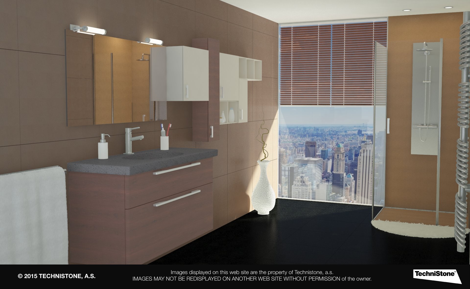 Modern bathroom