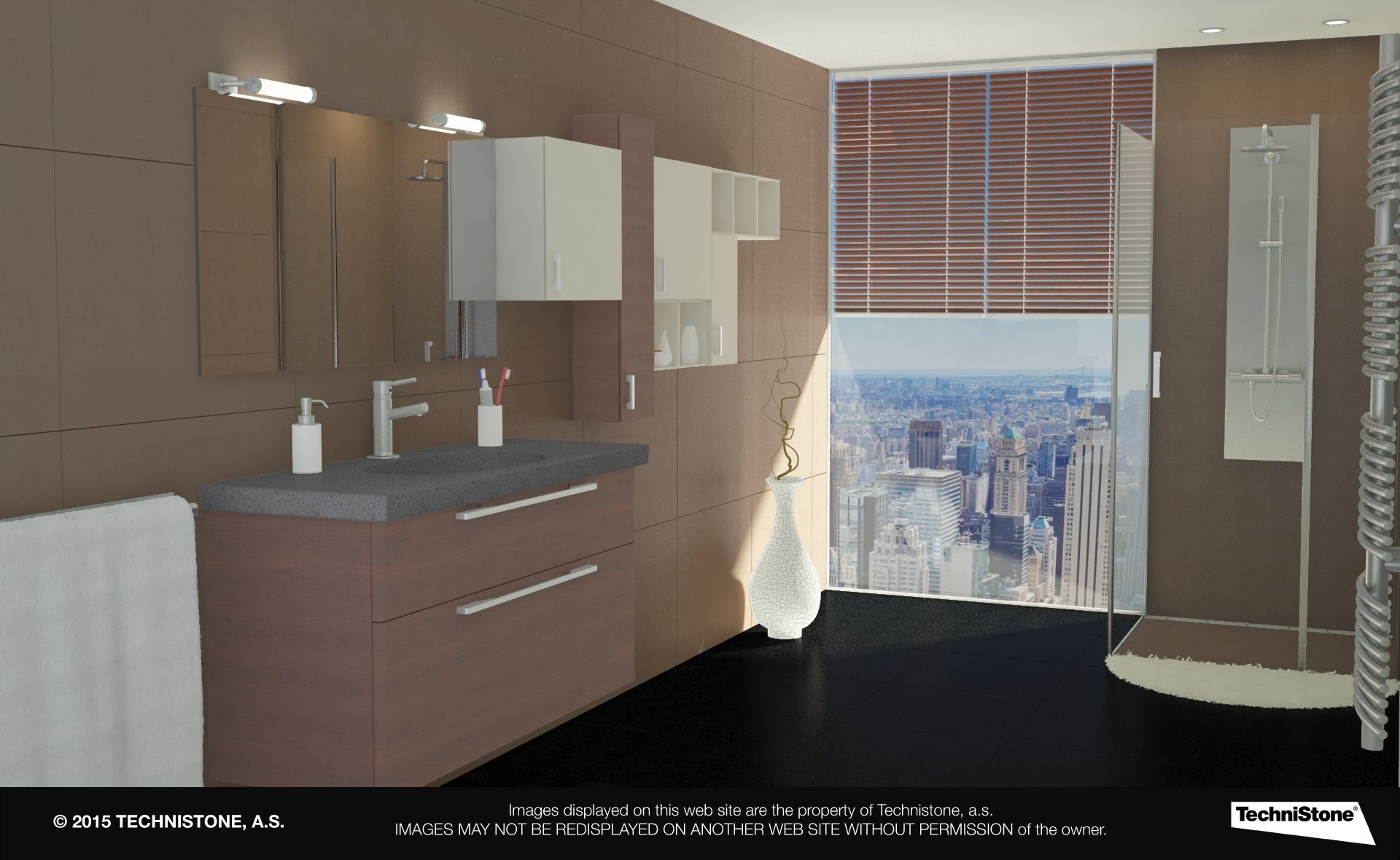 Modern bathroom
