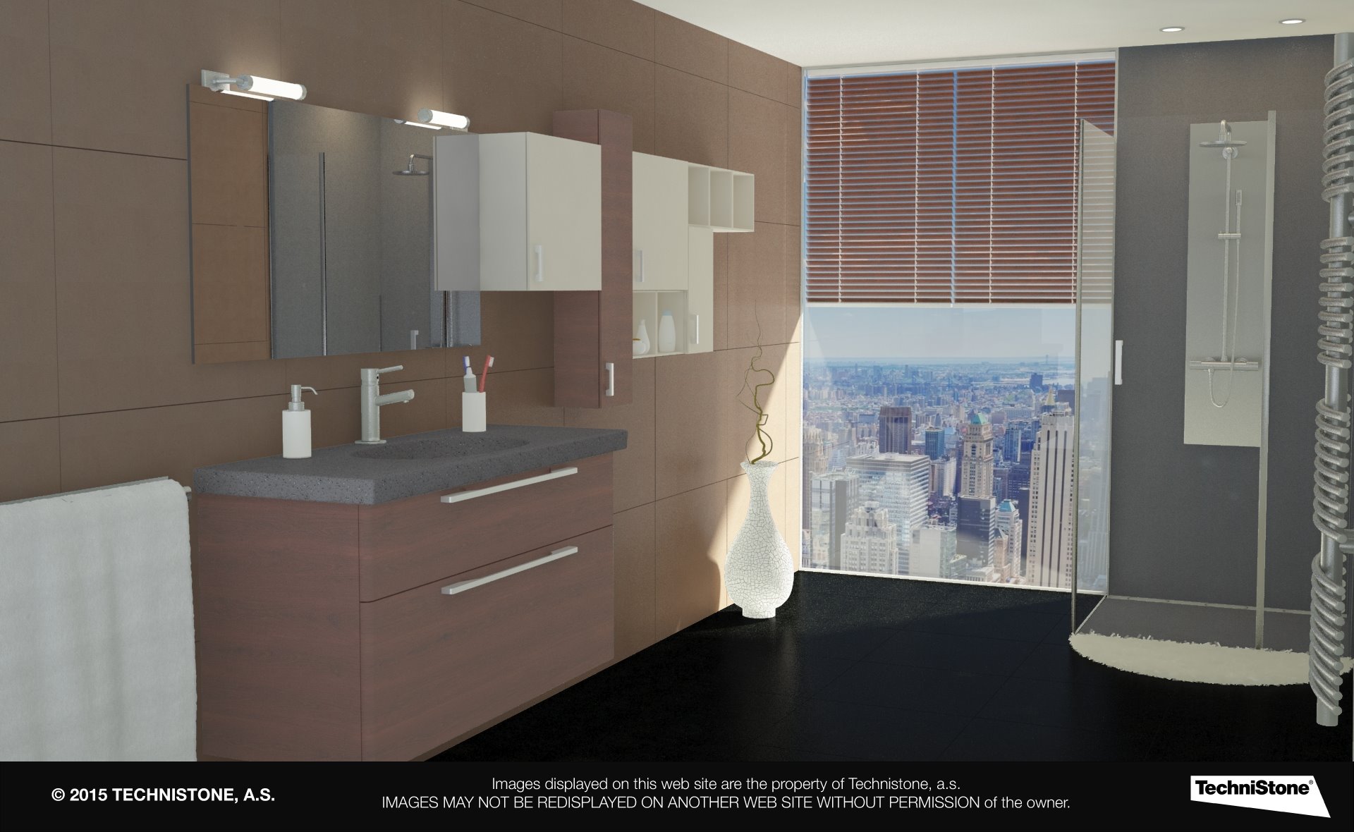 Modern bathroom