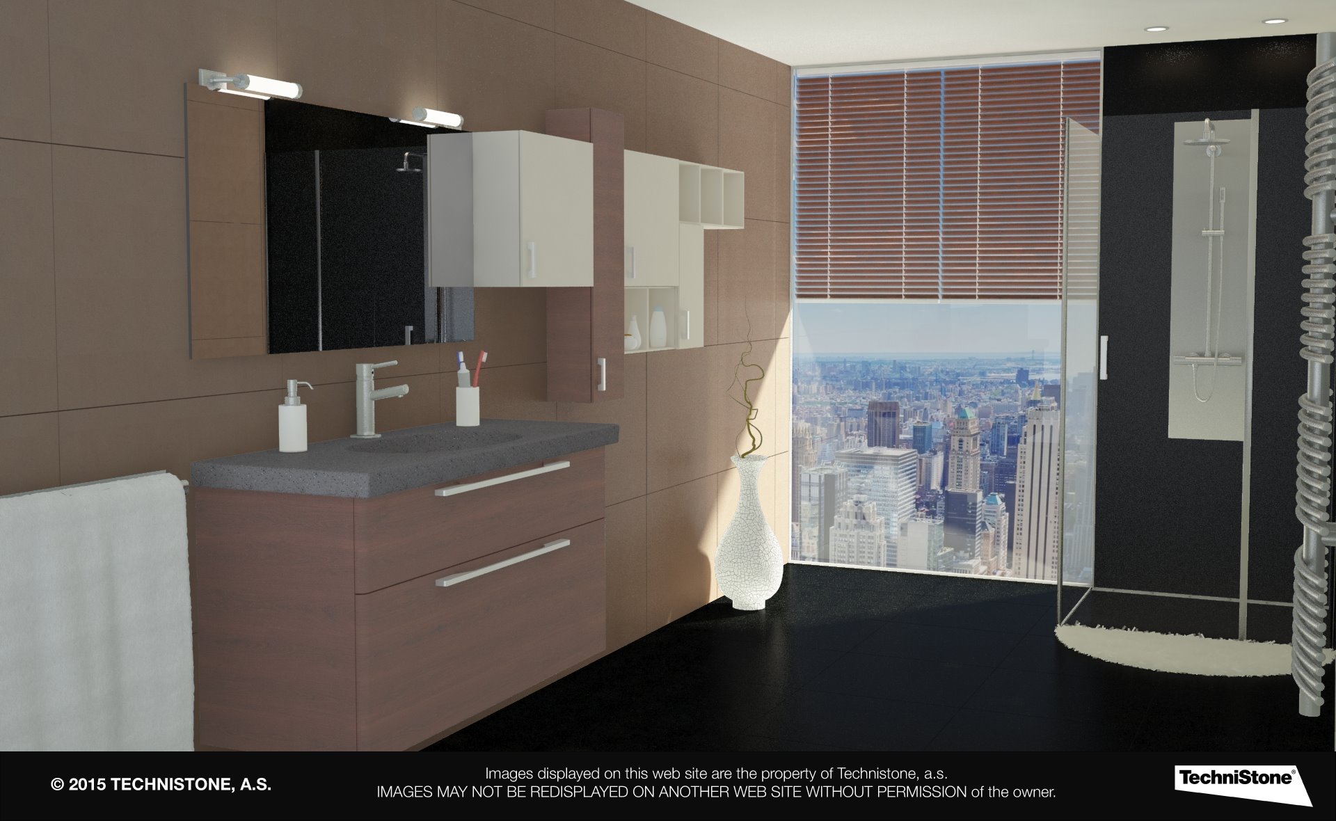 Modern bathroom