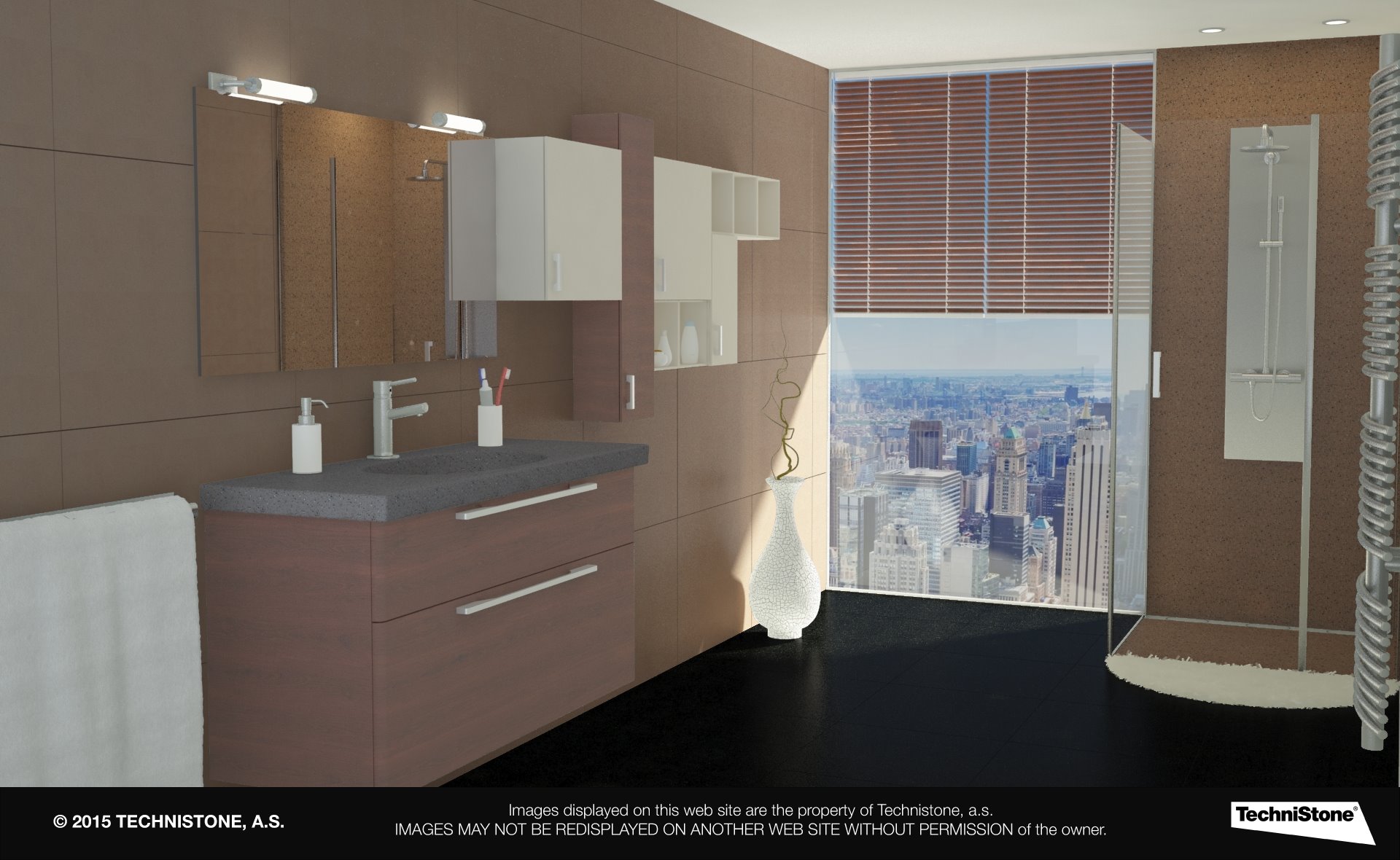 Modern bathroom