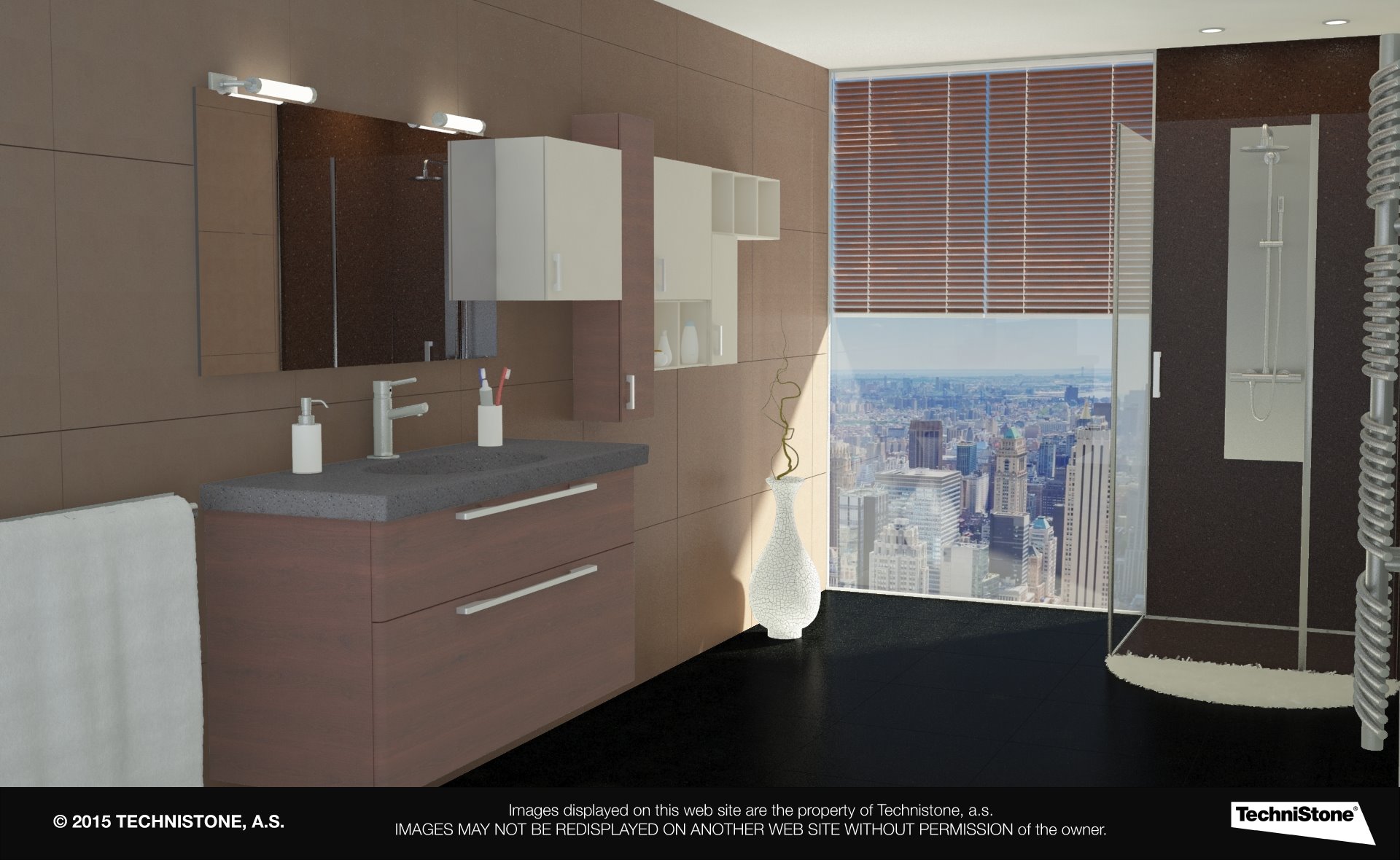 Modern bathroom