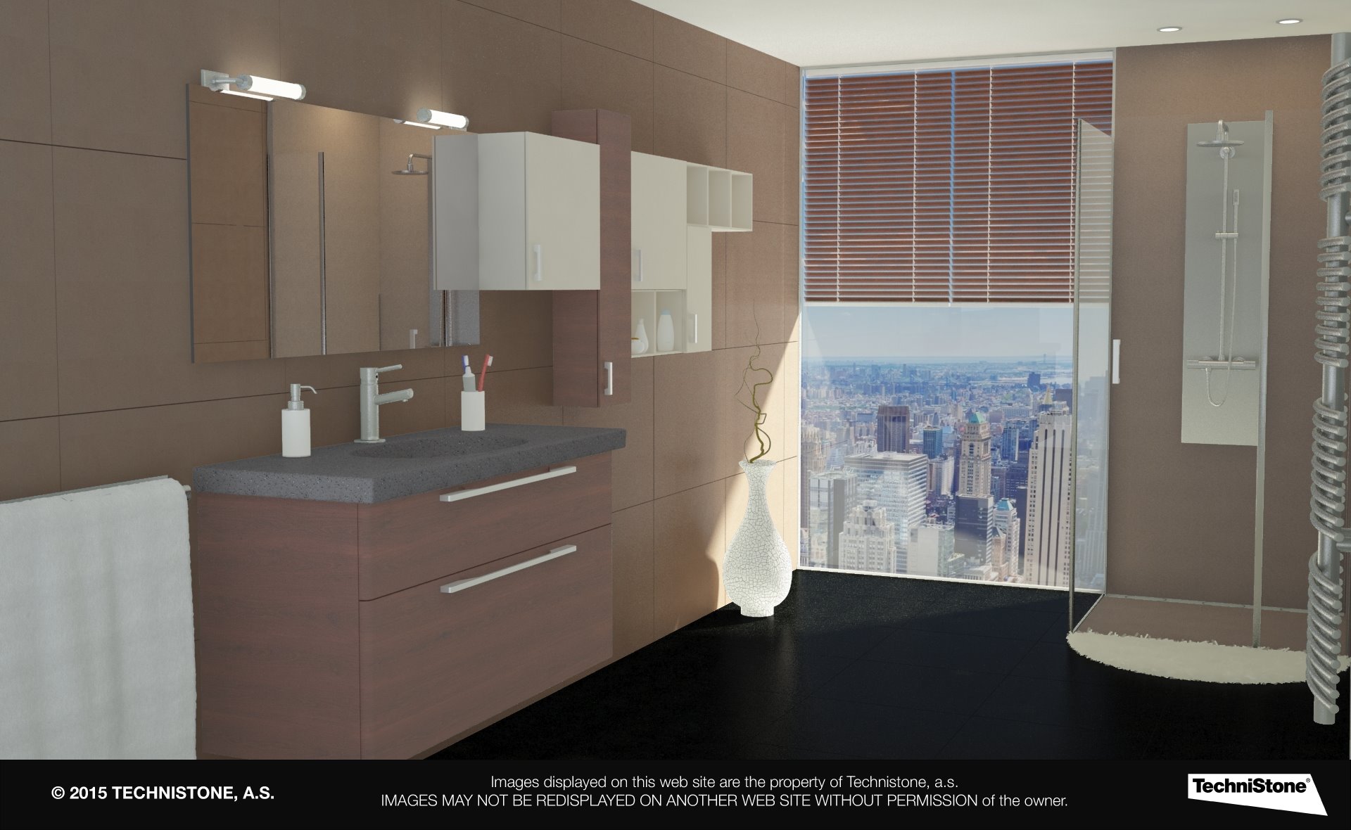 Modern bathroom
