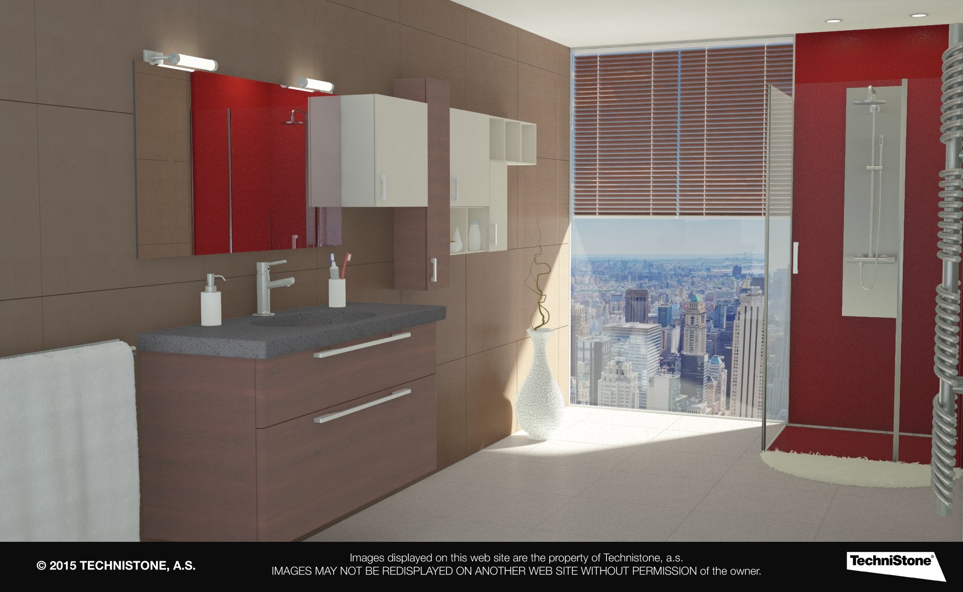 Modern bathroom