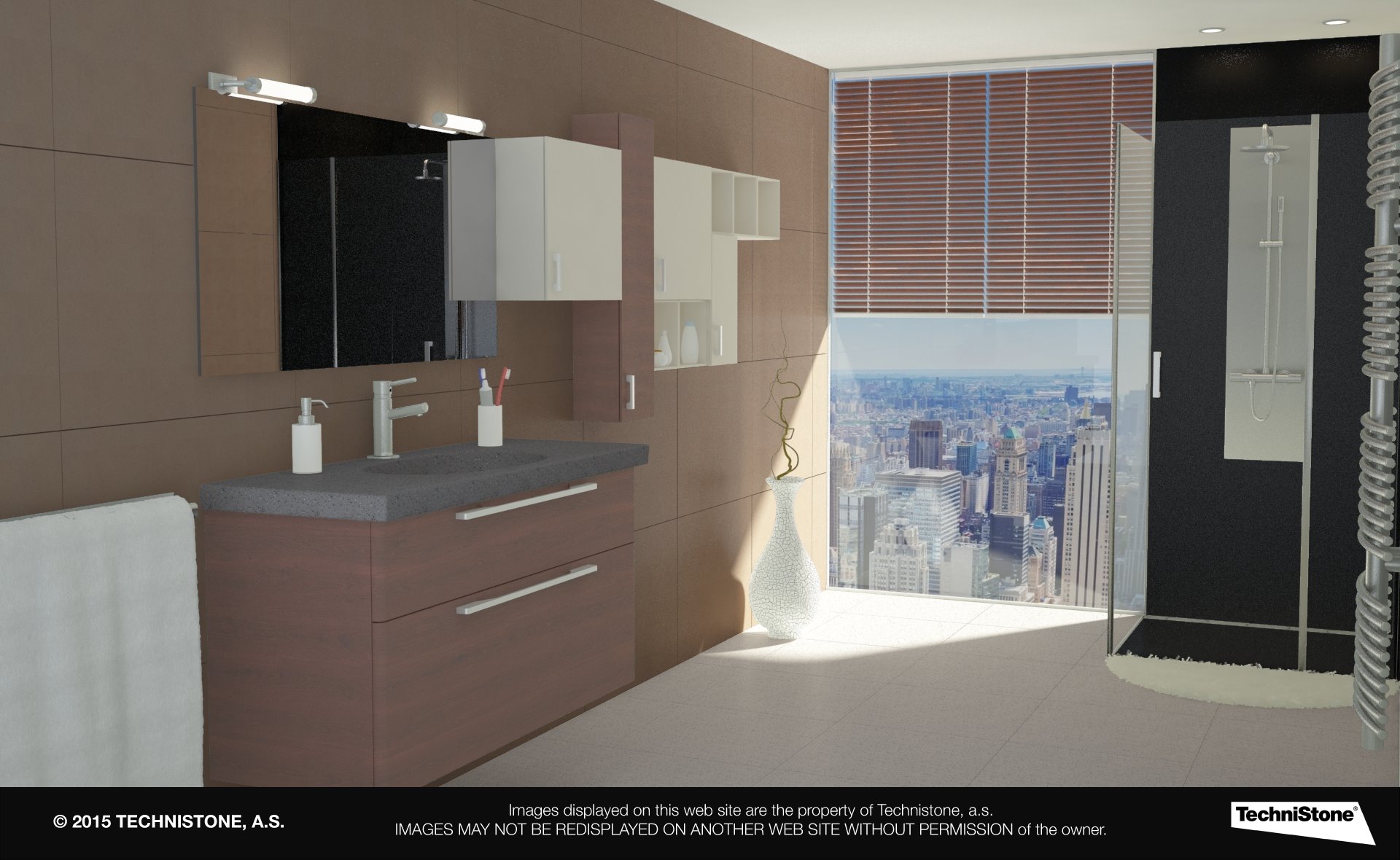 Modern bathroom