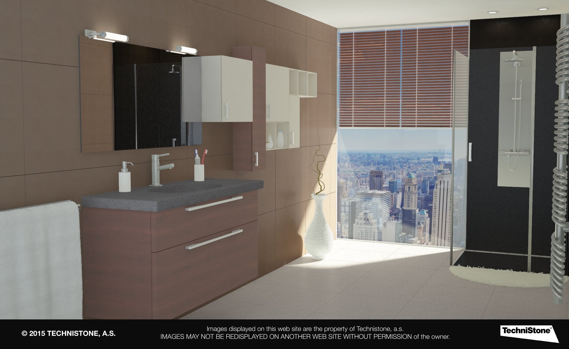 Modern bathroom