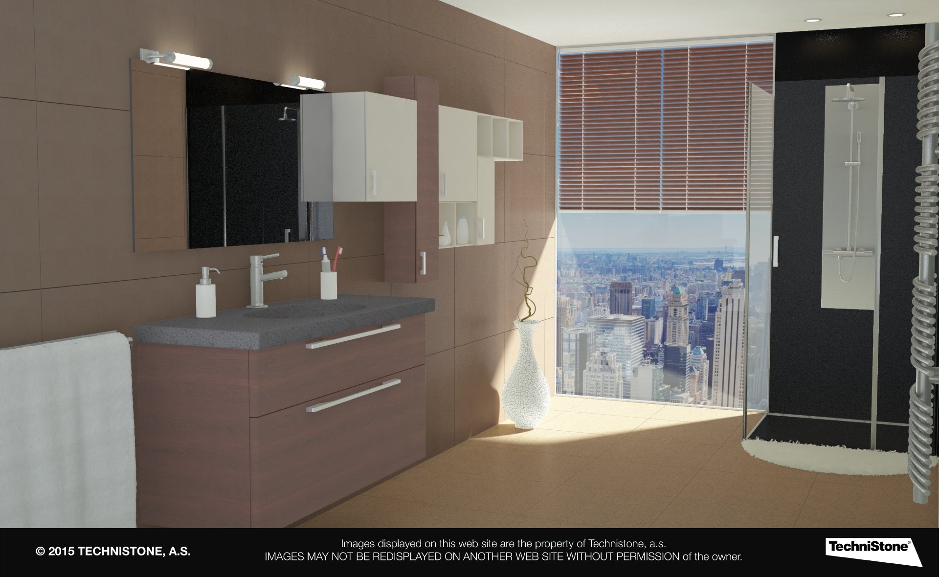 Modern bathroom