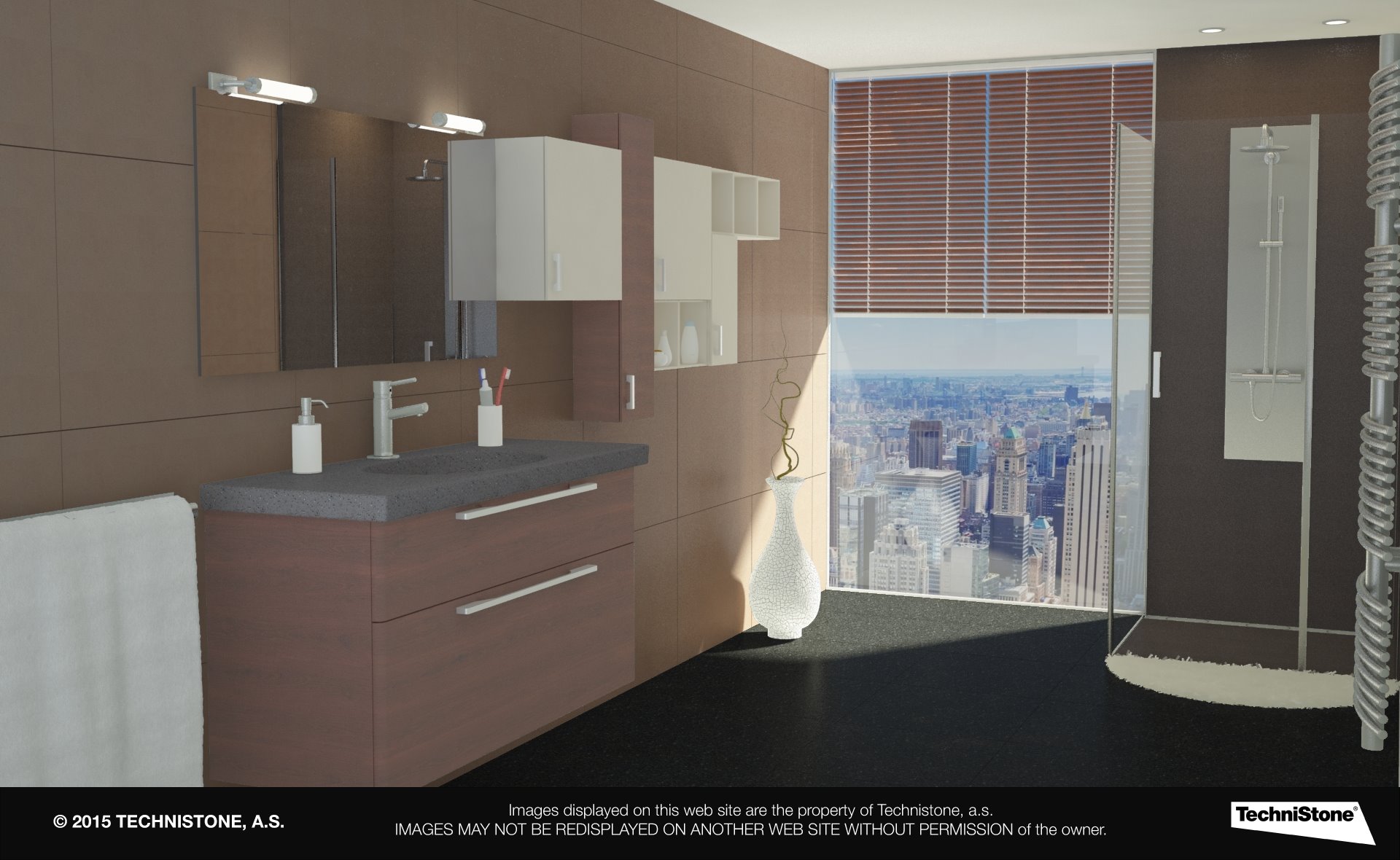 Modern bathroom