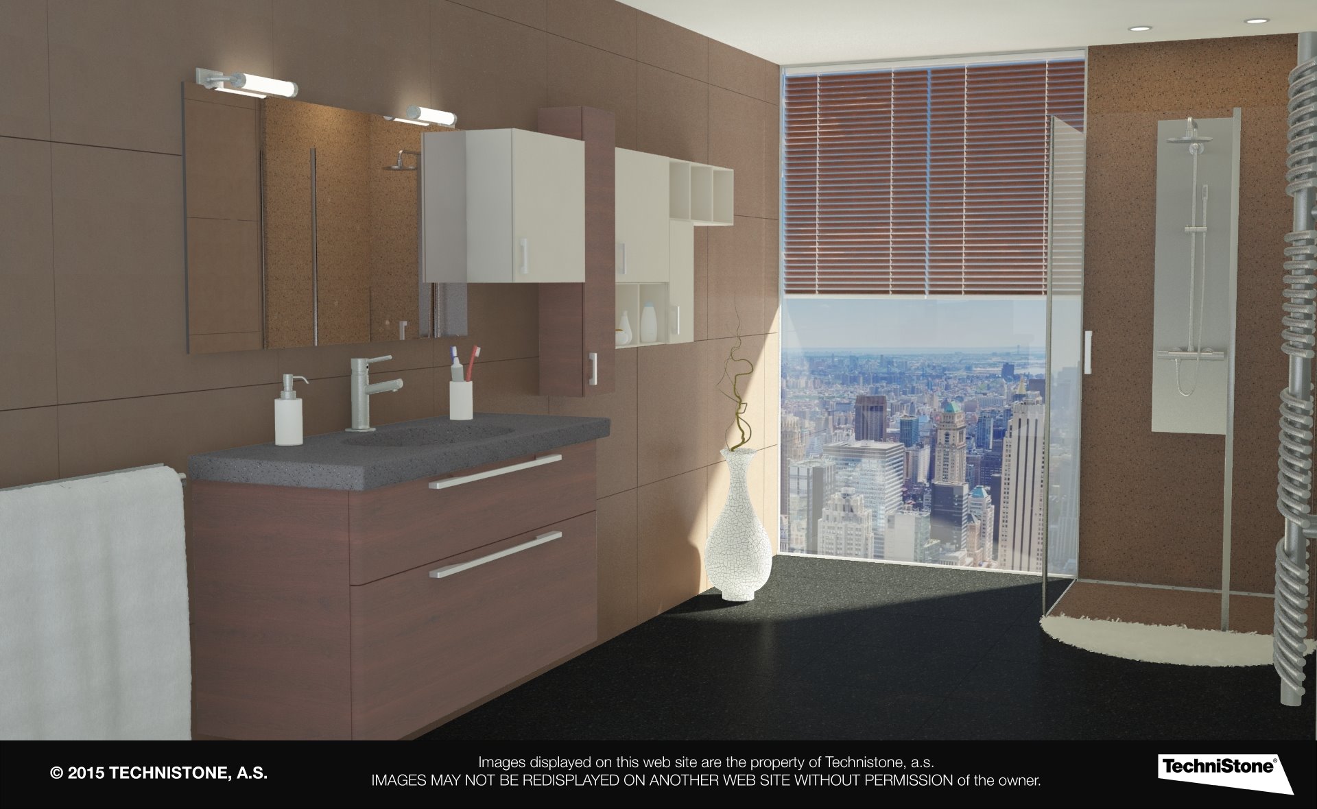 Modern bathroom