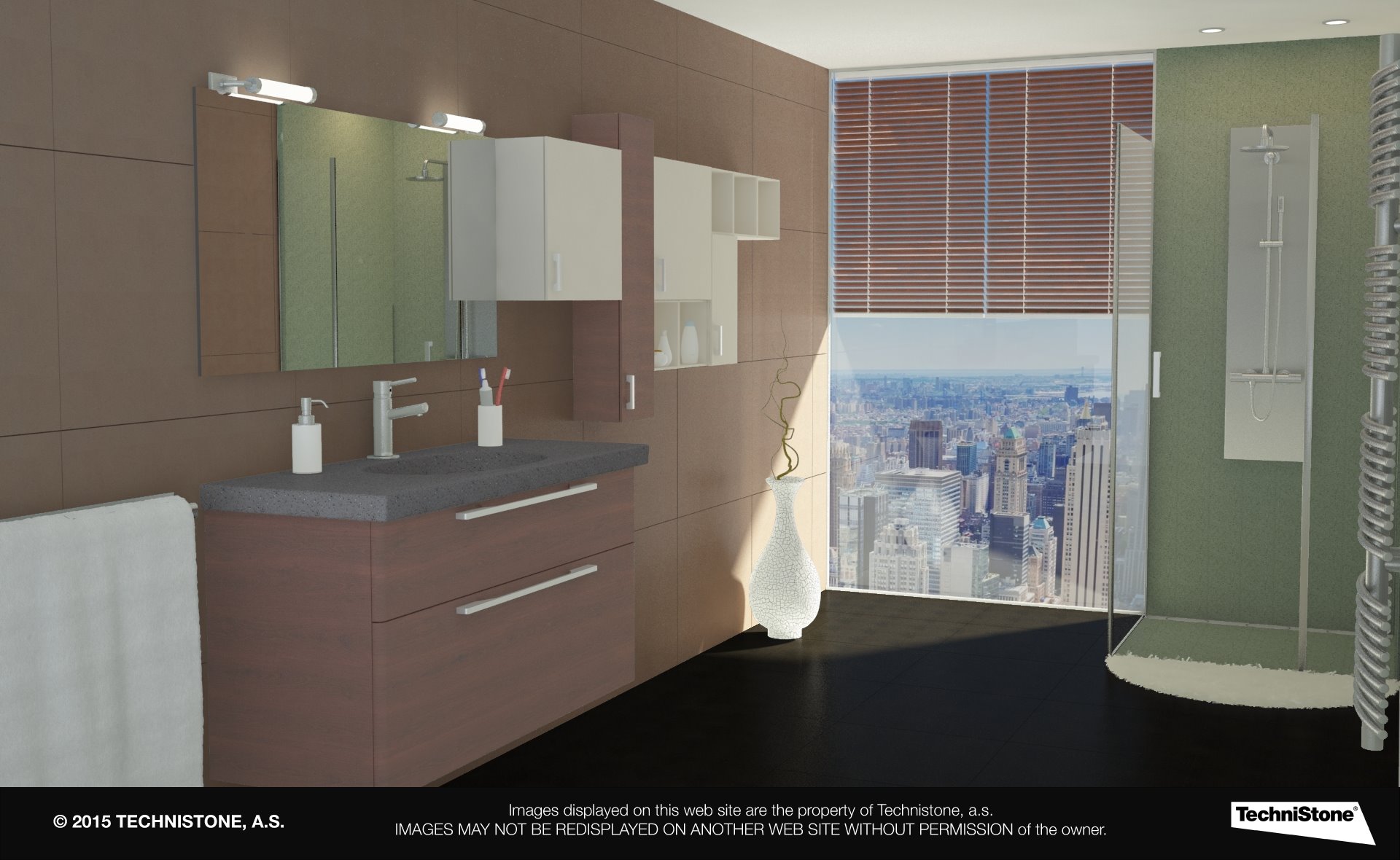 Modern bathroom