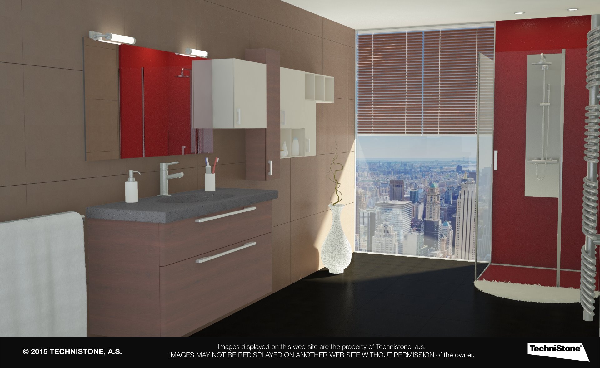 Modern bathroom