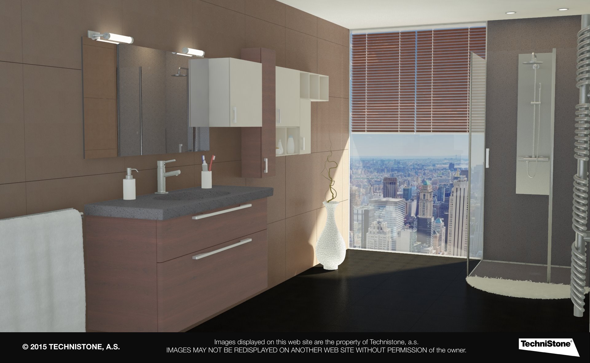 Modern bathroom