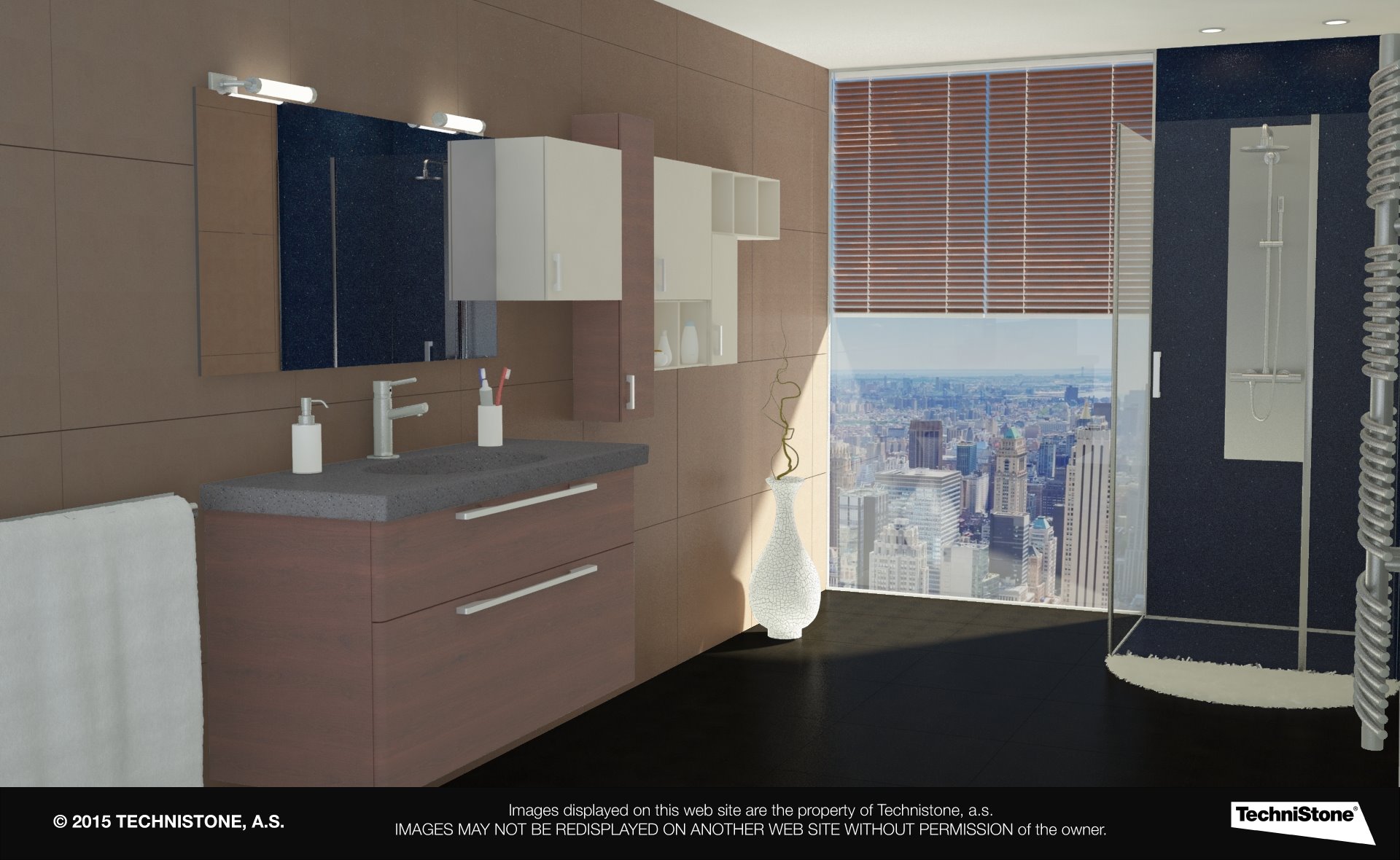 Modern bathroom