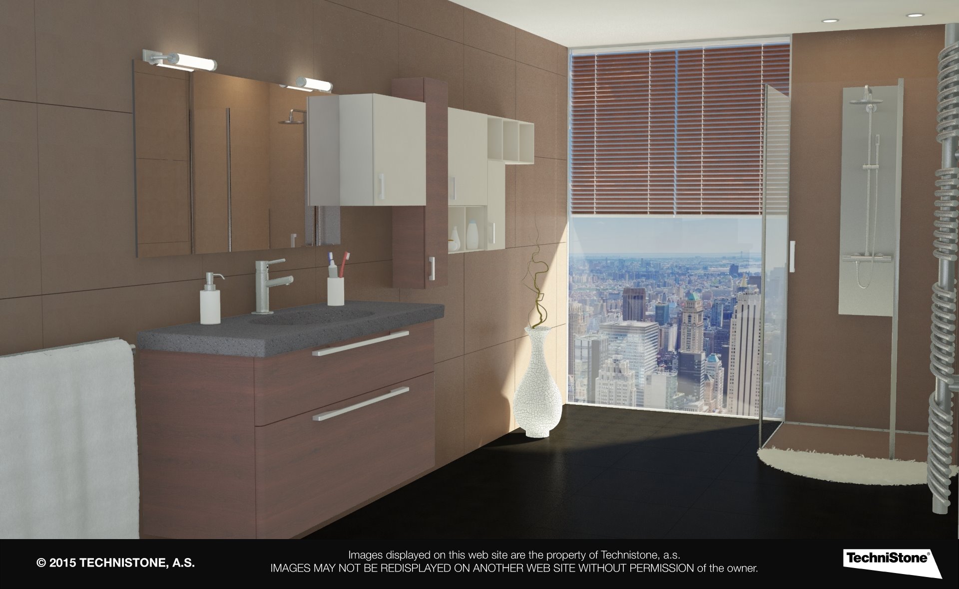 Modern bathroom