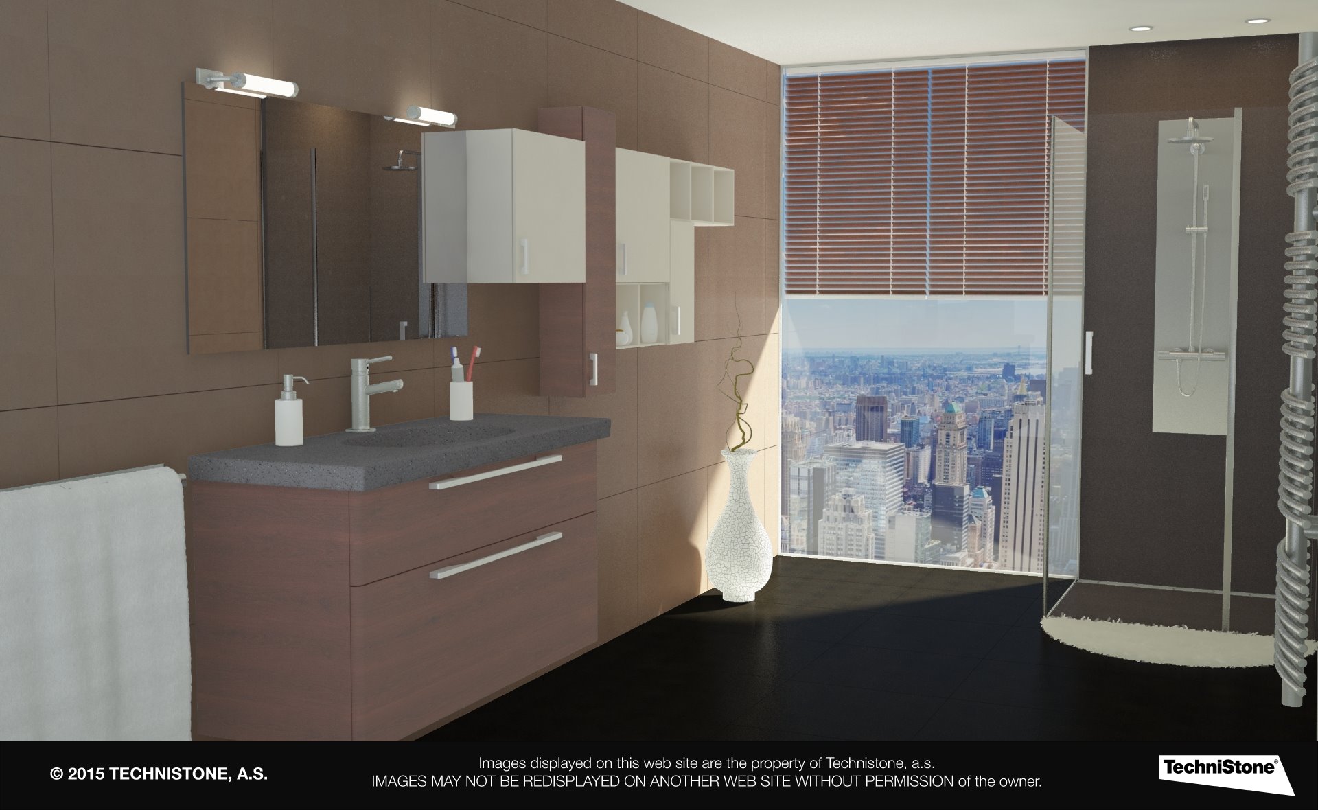 Modern bathroom