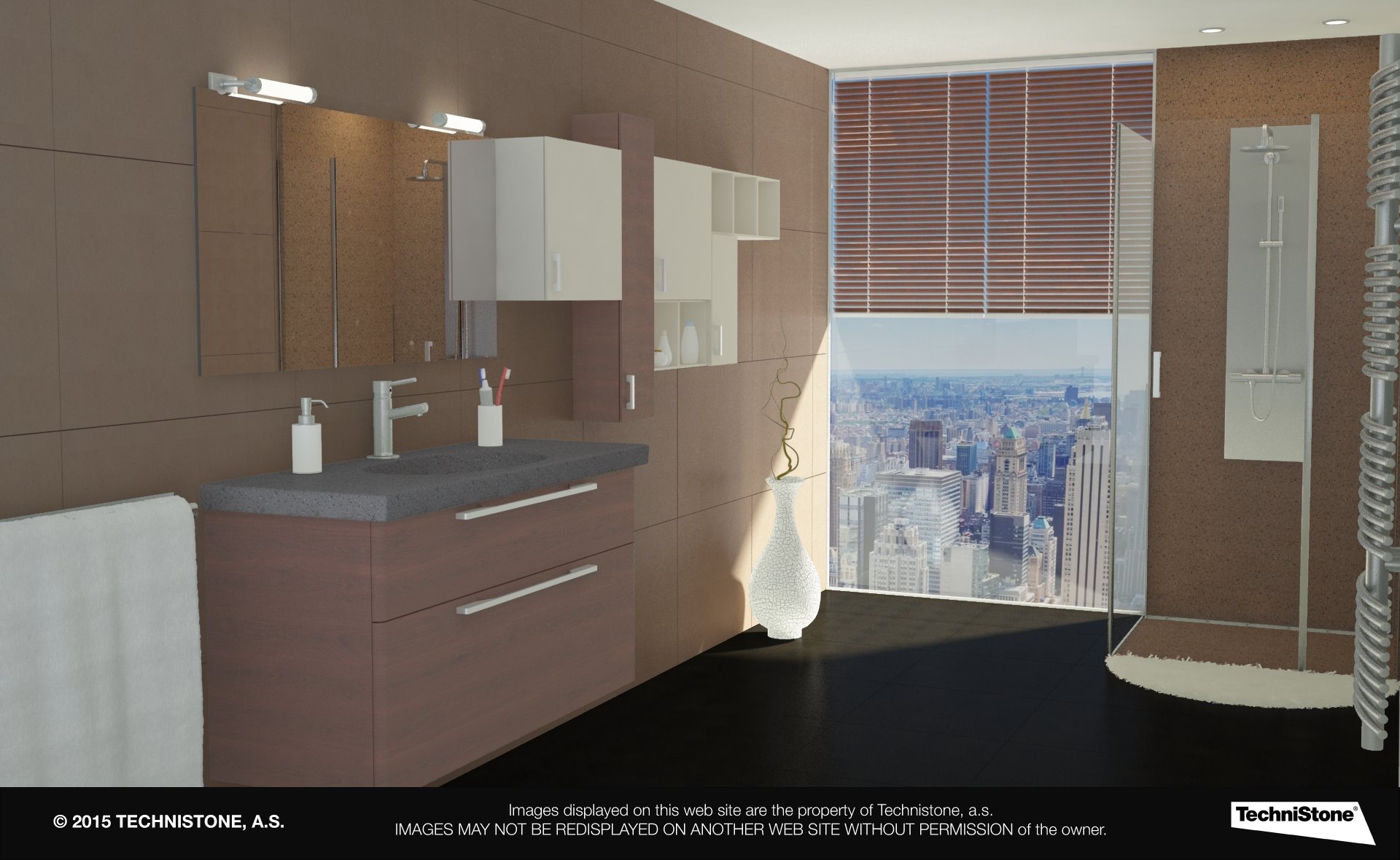 Modern bathroom
