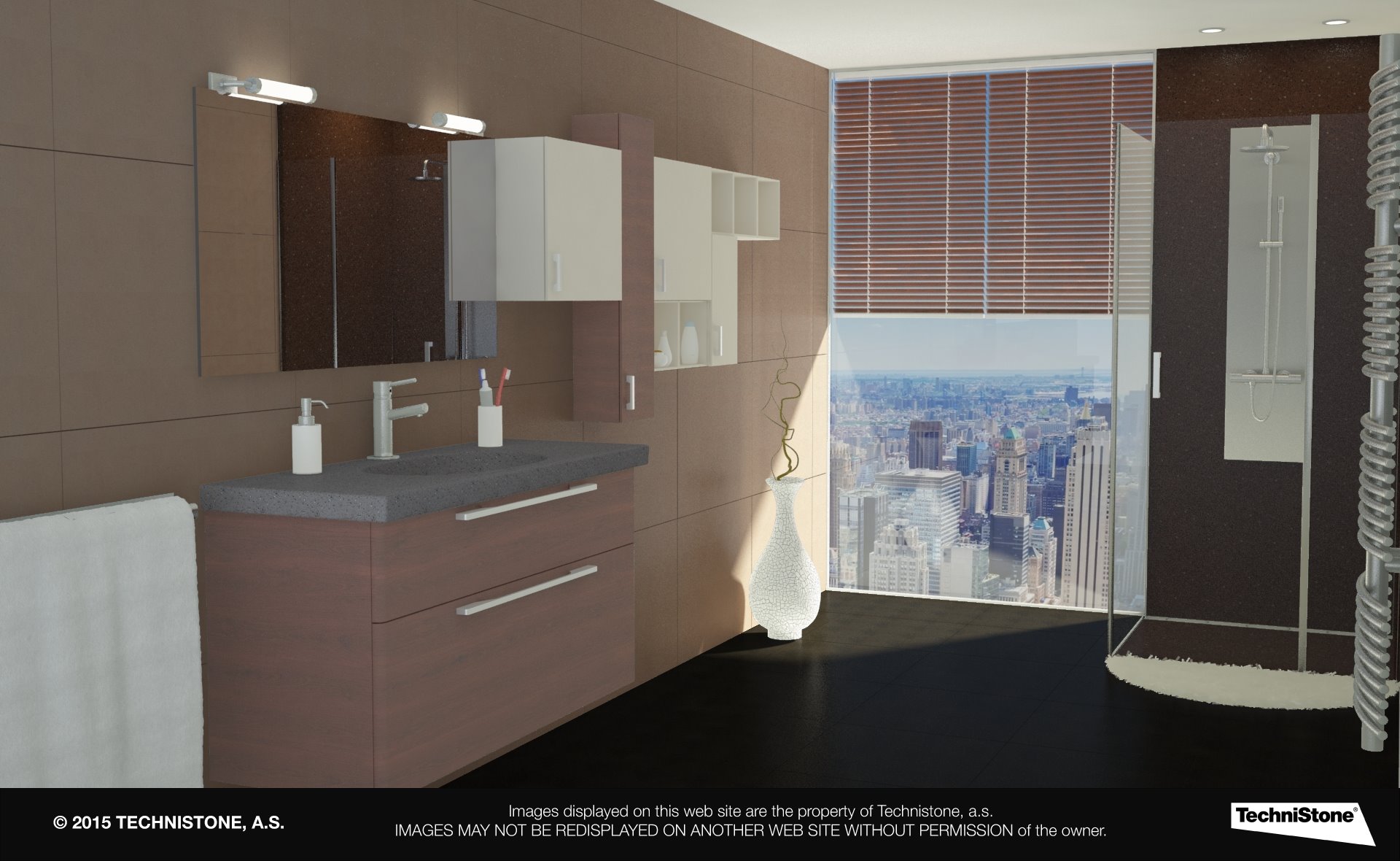 Modern bathroom