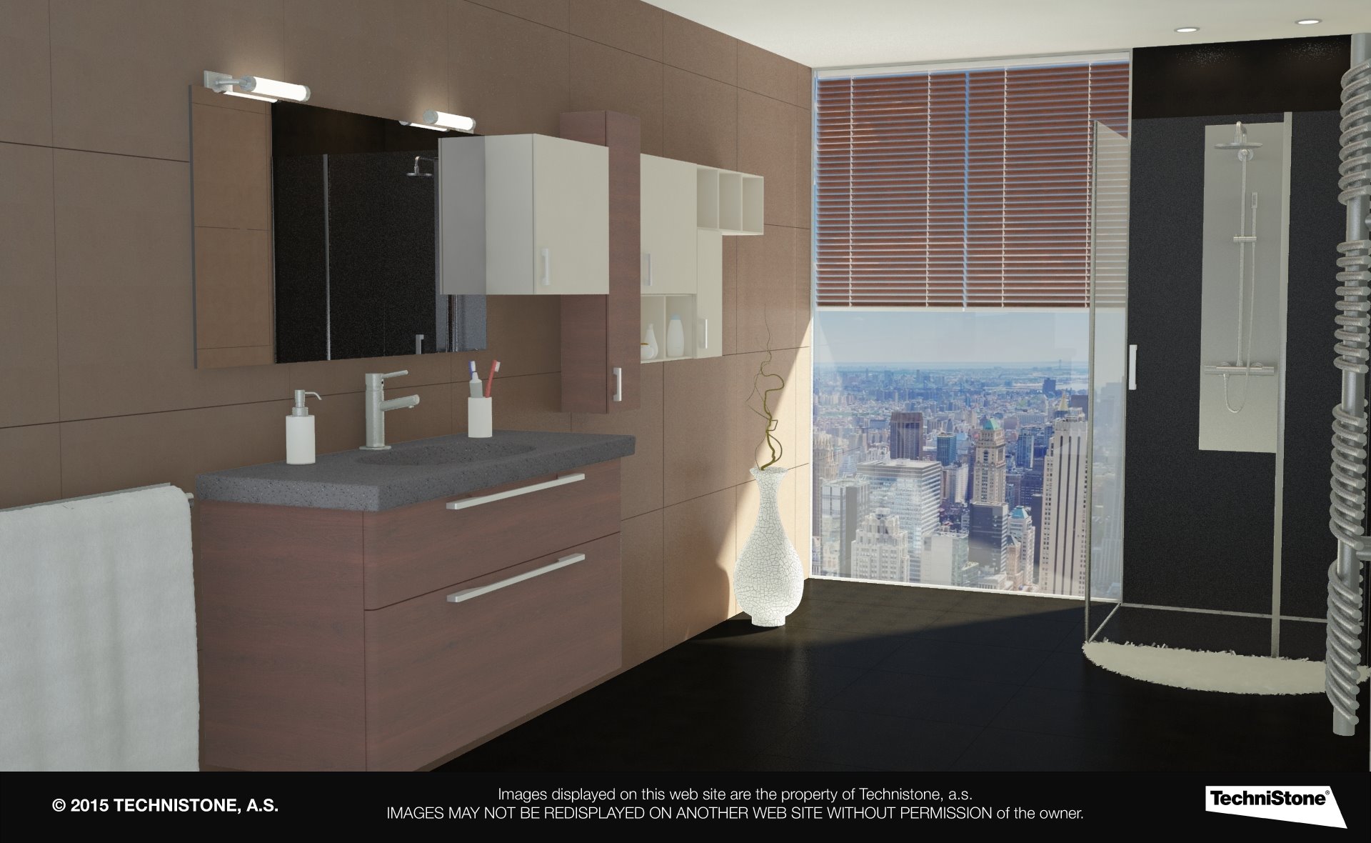 Modern bathroom