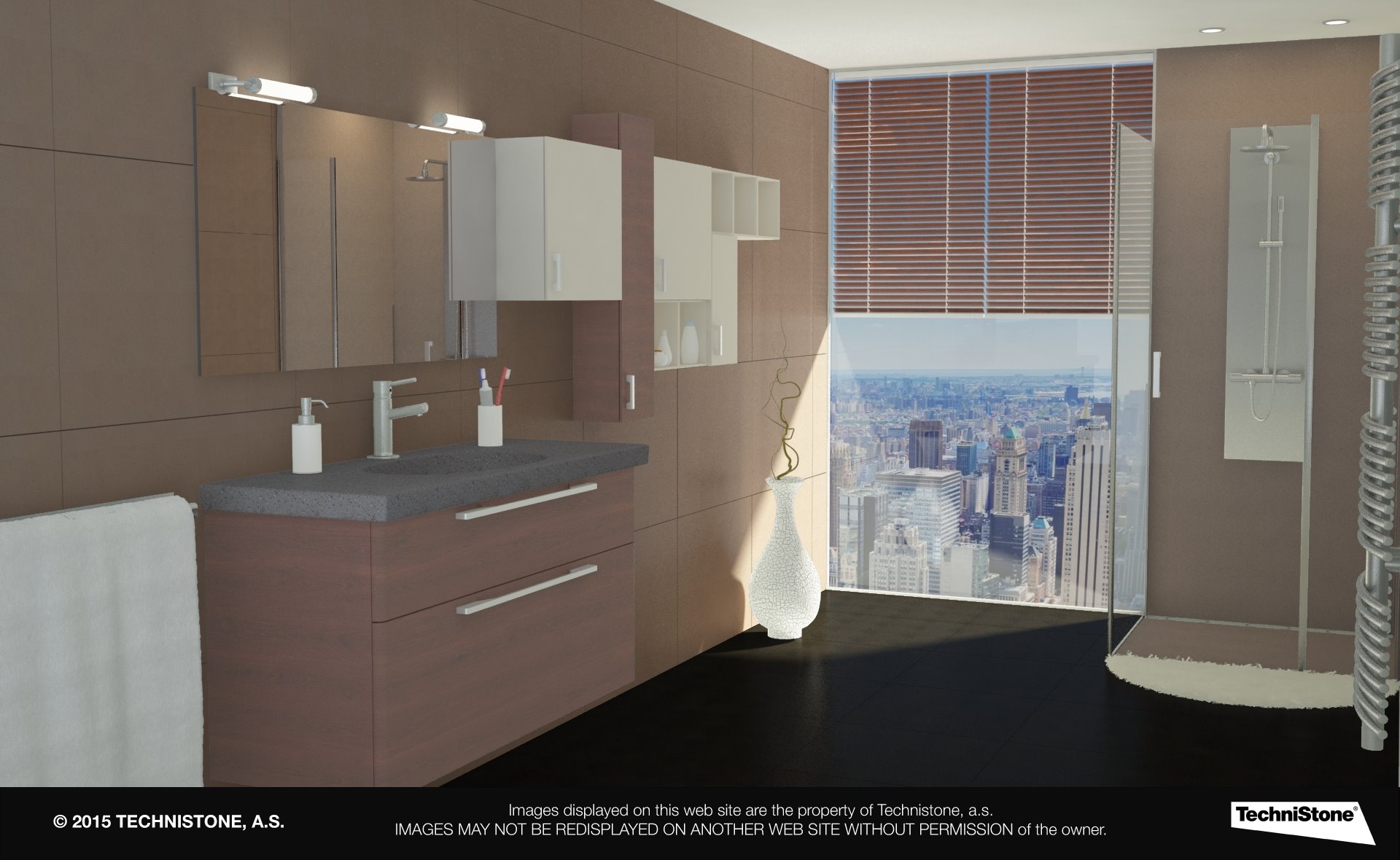 Modern bathroom