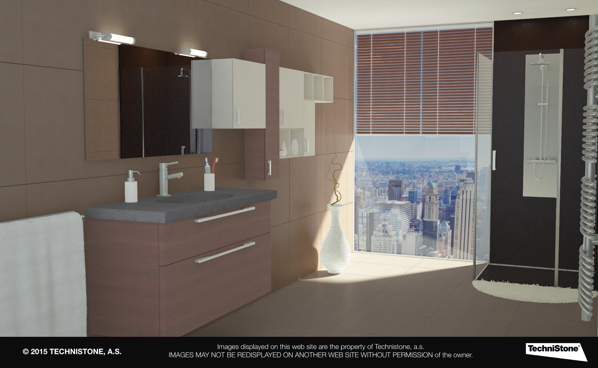 Modern bathroom