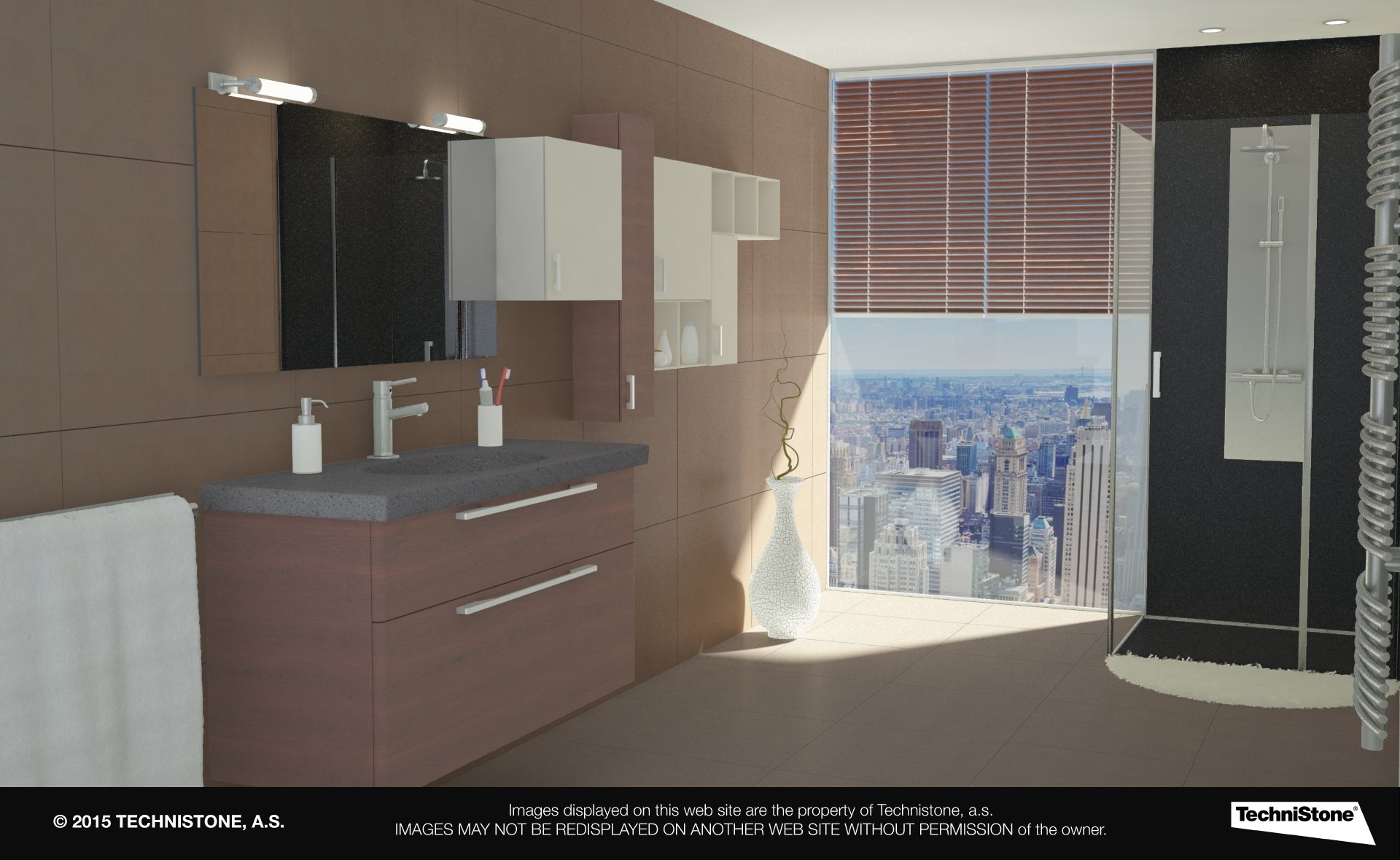 Modern bathroom