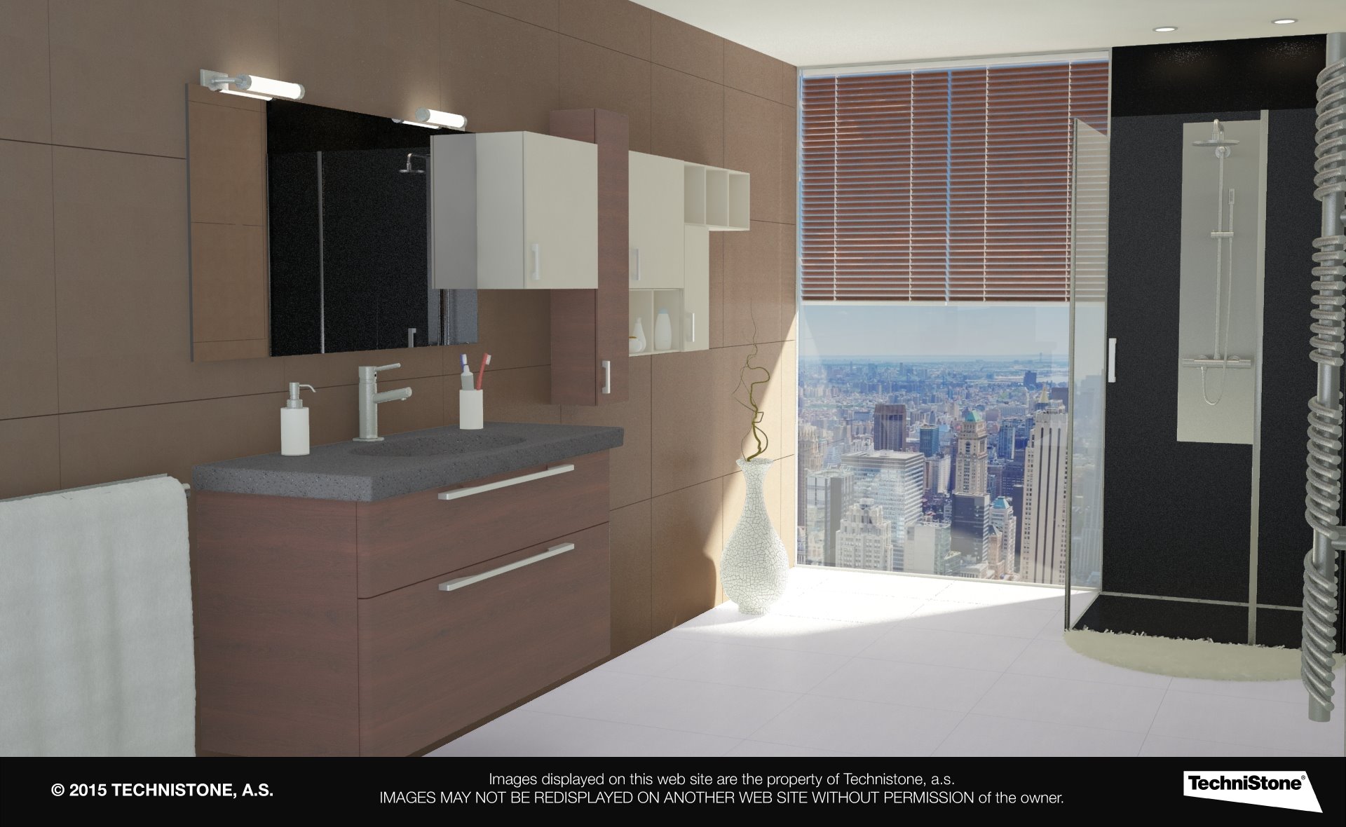 Modern bathroom