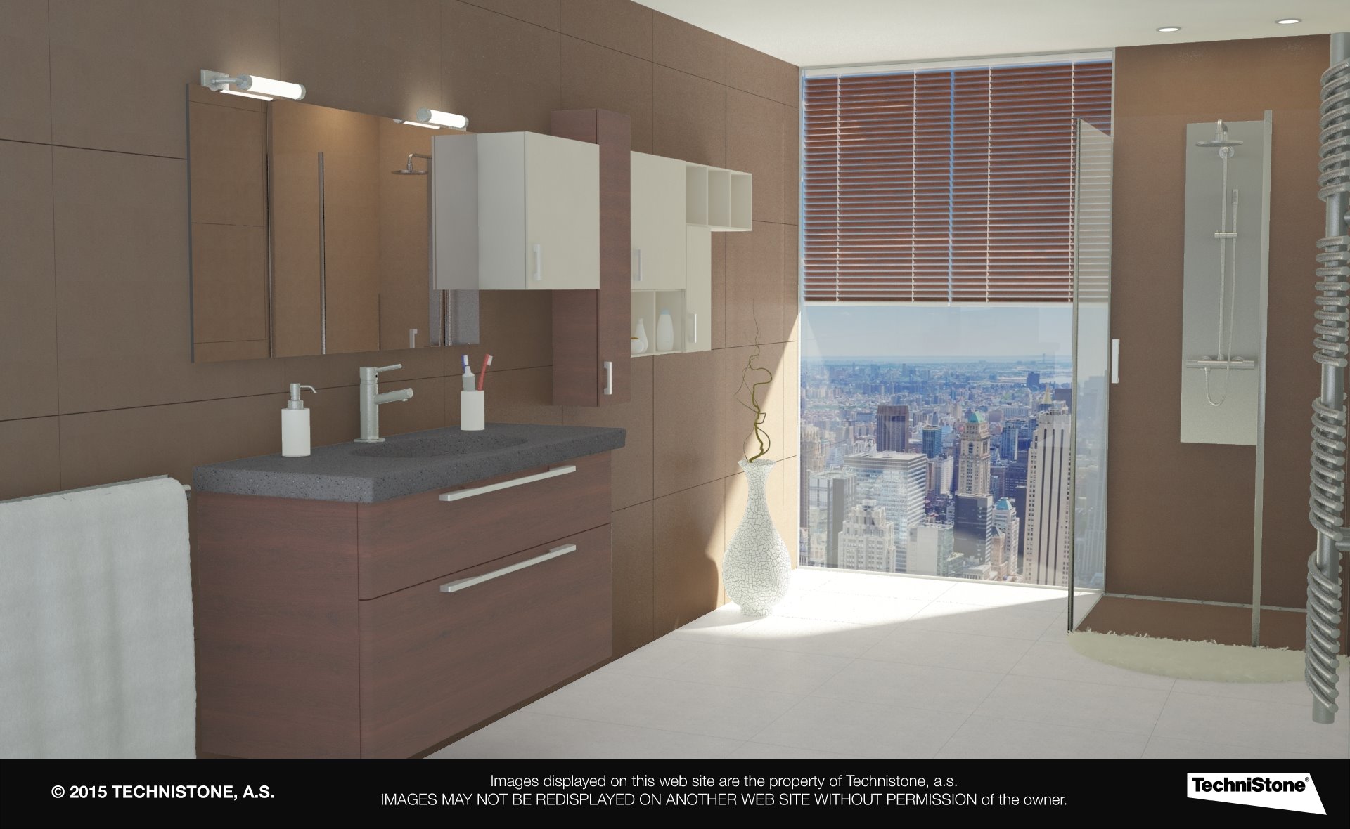 Modern bathroom