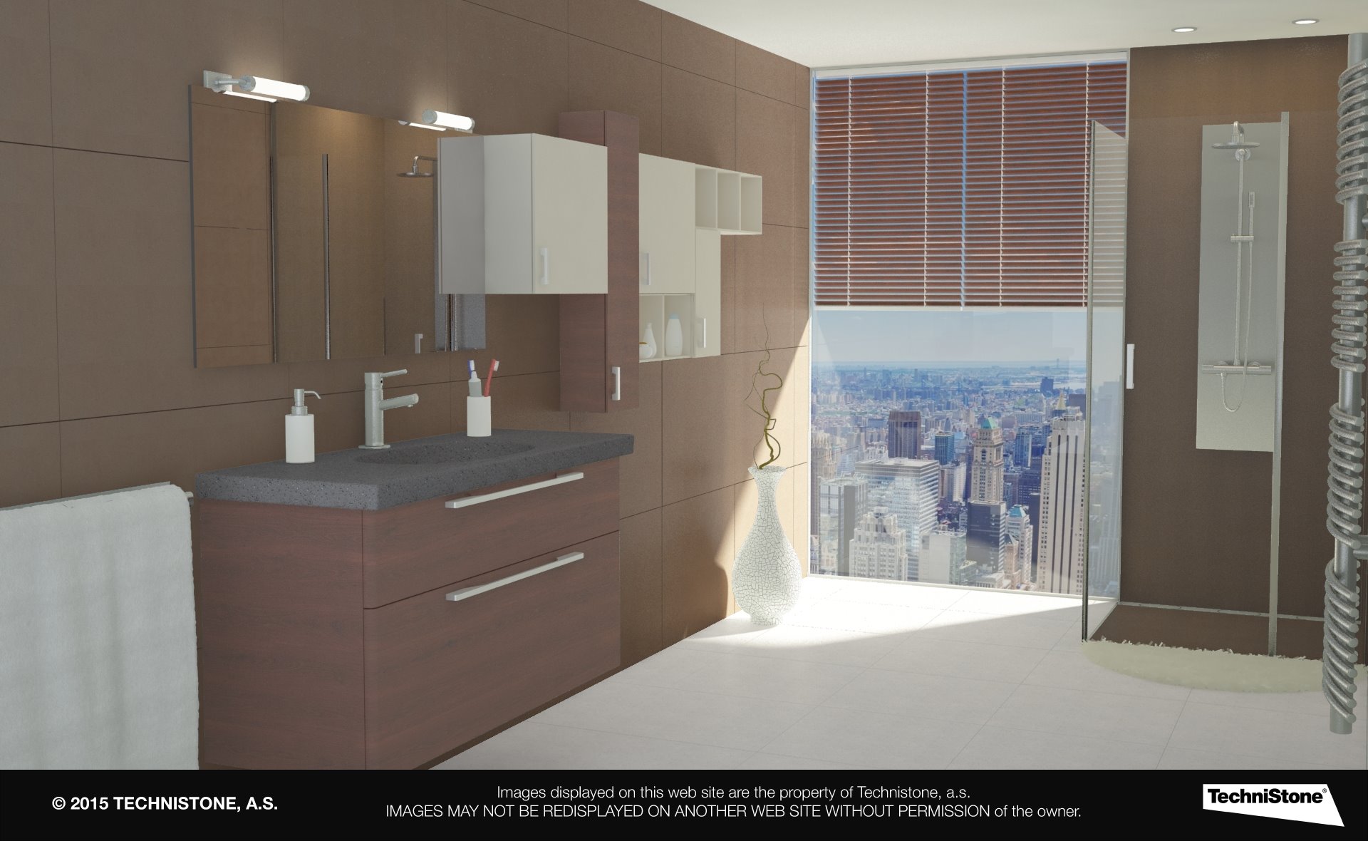 Modern bathroom