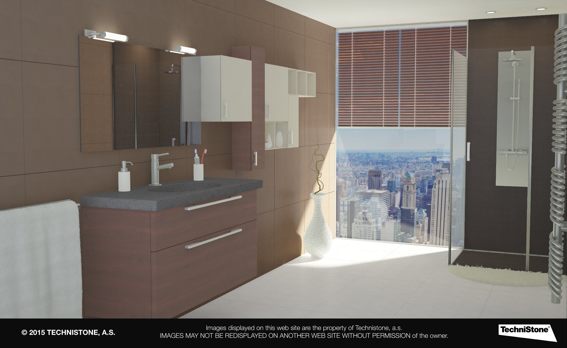 Modern bathroom