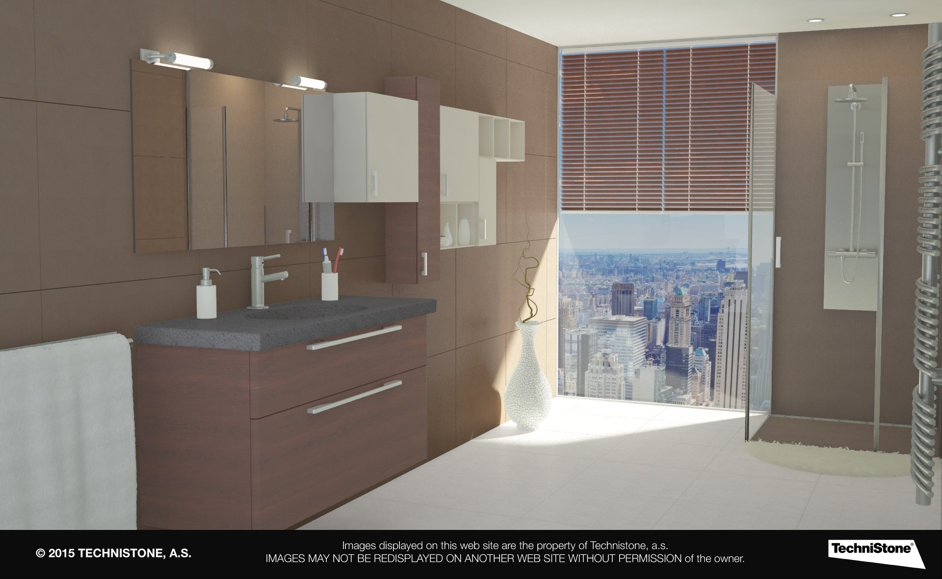 Modern bathroom