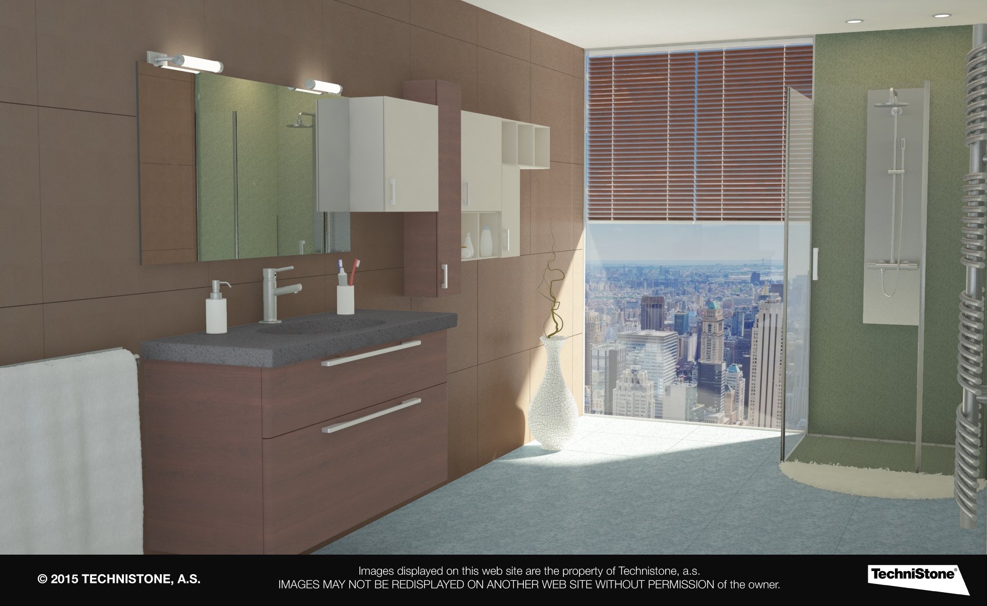 Modern bathroom