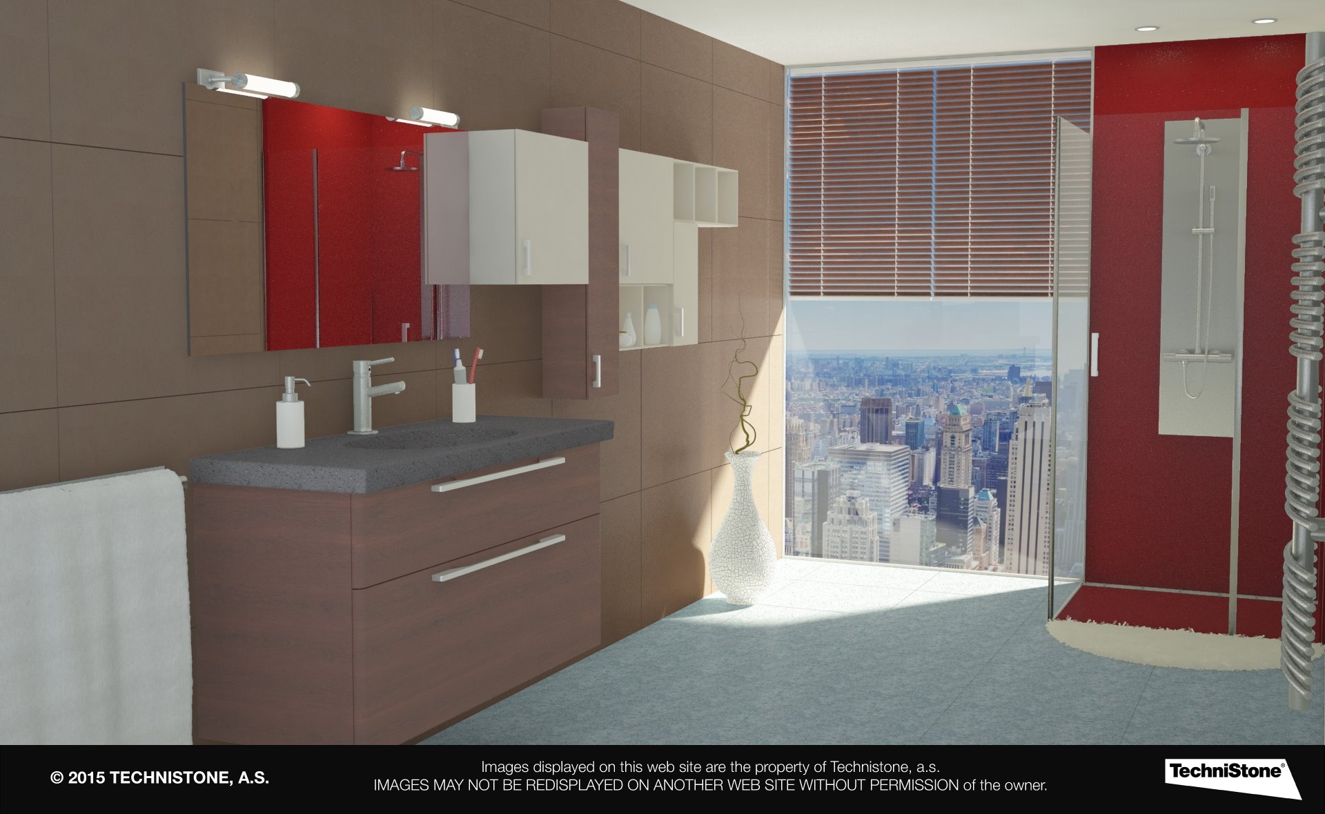 Modern bathroom