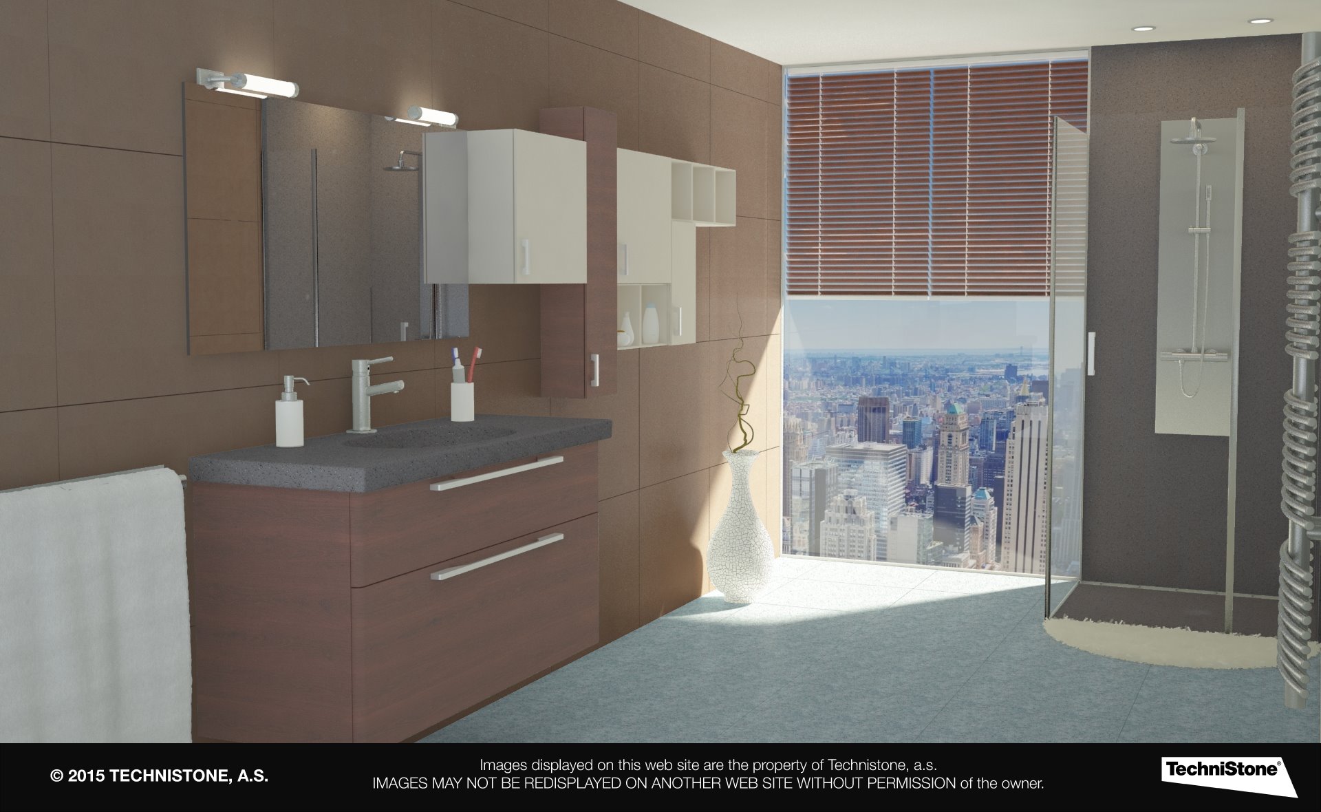 Modern bathroom