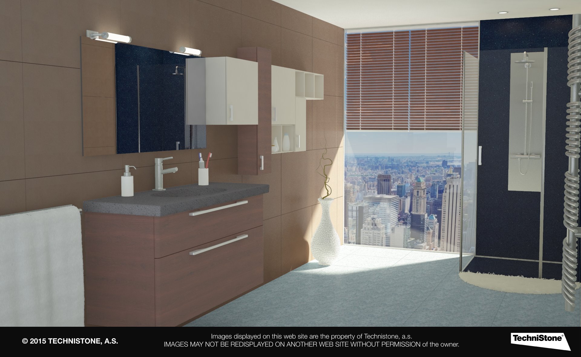 Modern bathroom