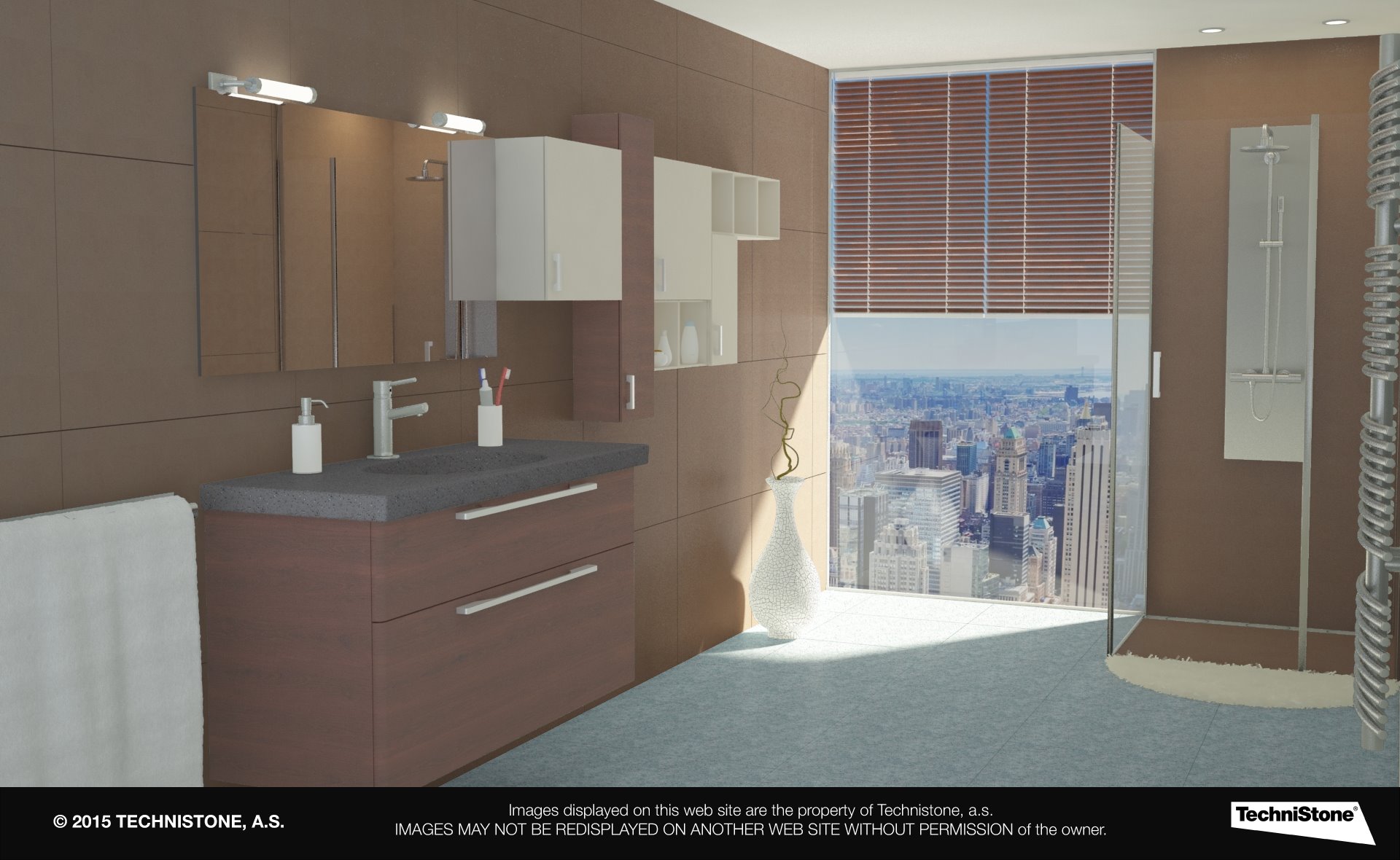 Modern bathroom