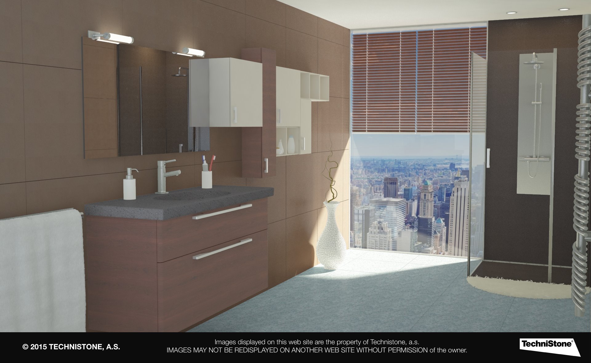 Modern bathroom