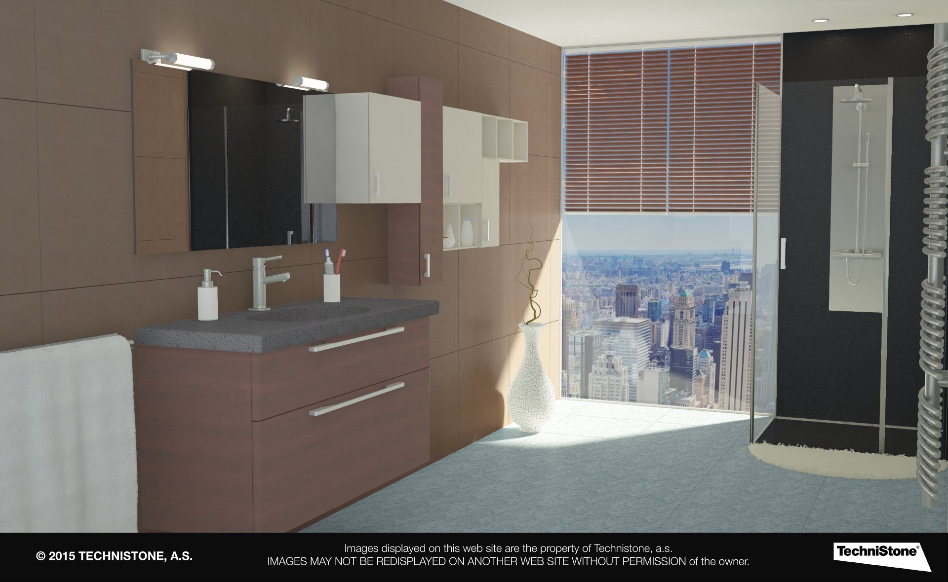 Modern bathroom