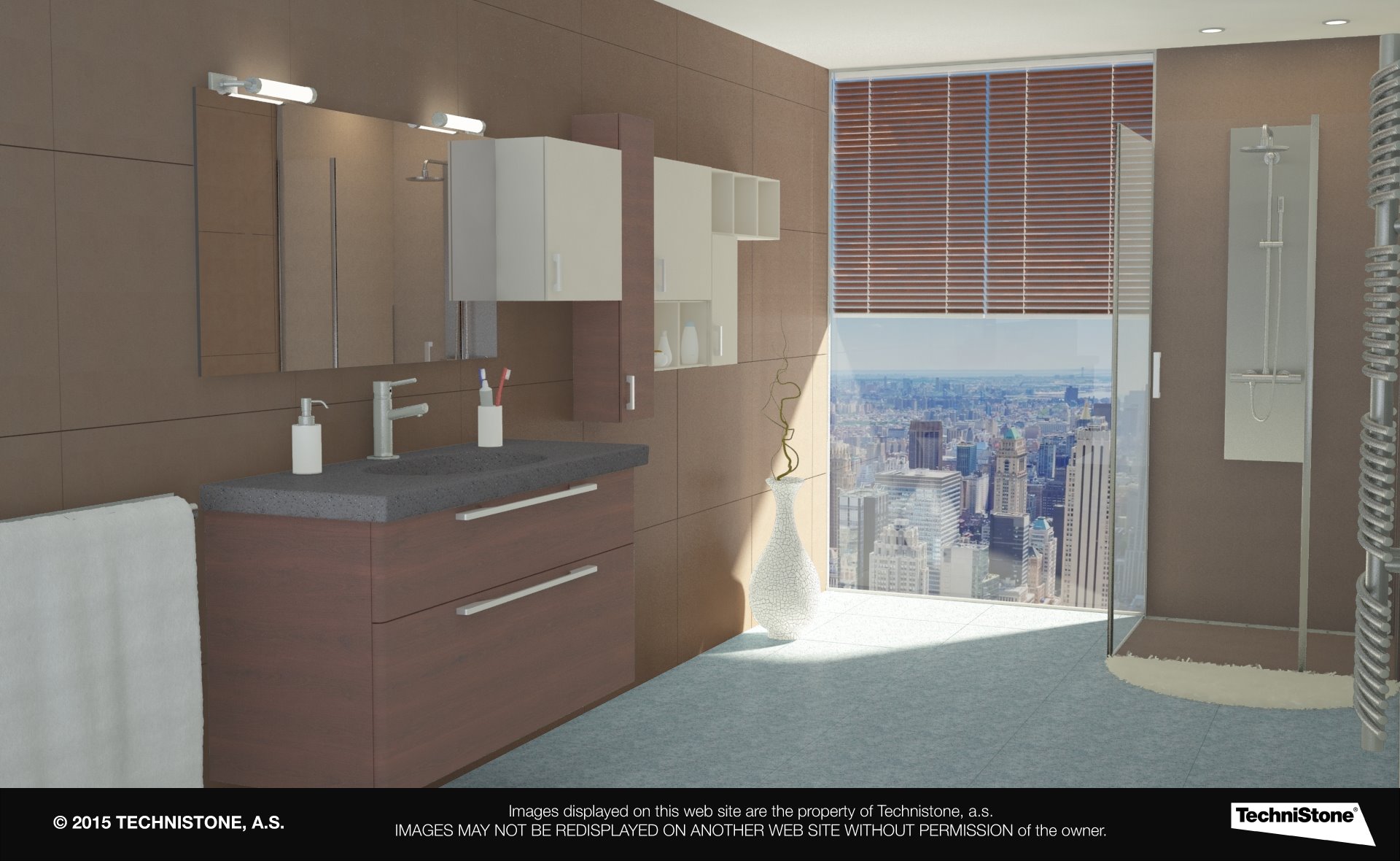Modern bathroom