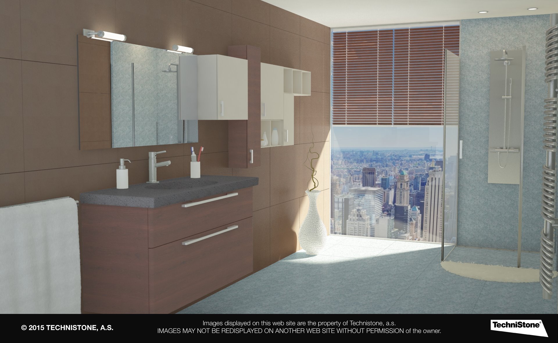 Modern bathroom