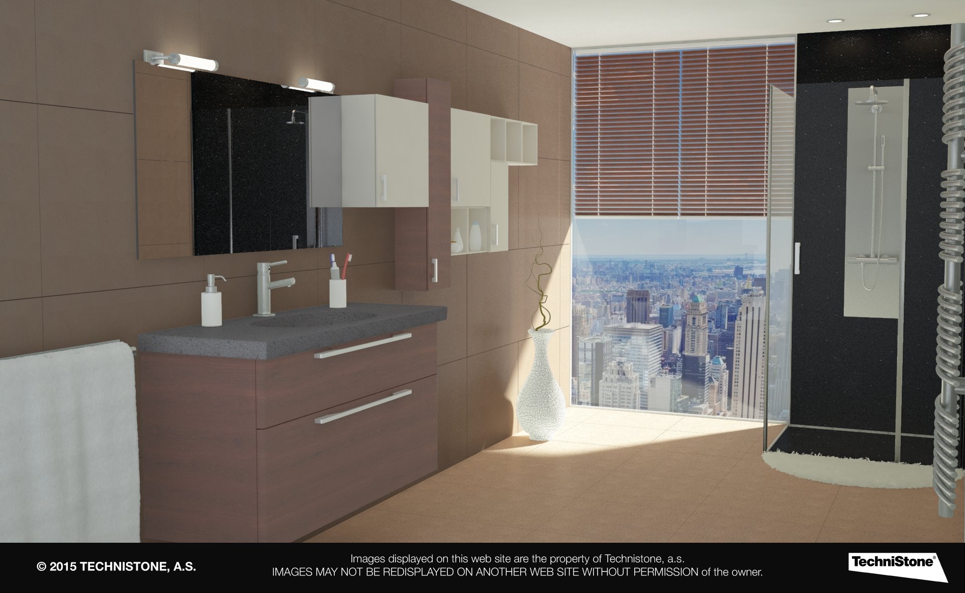 Modern bathroom