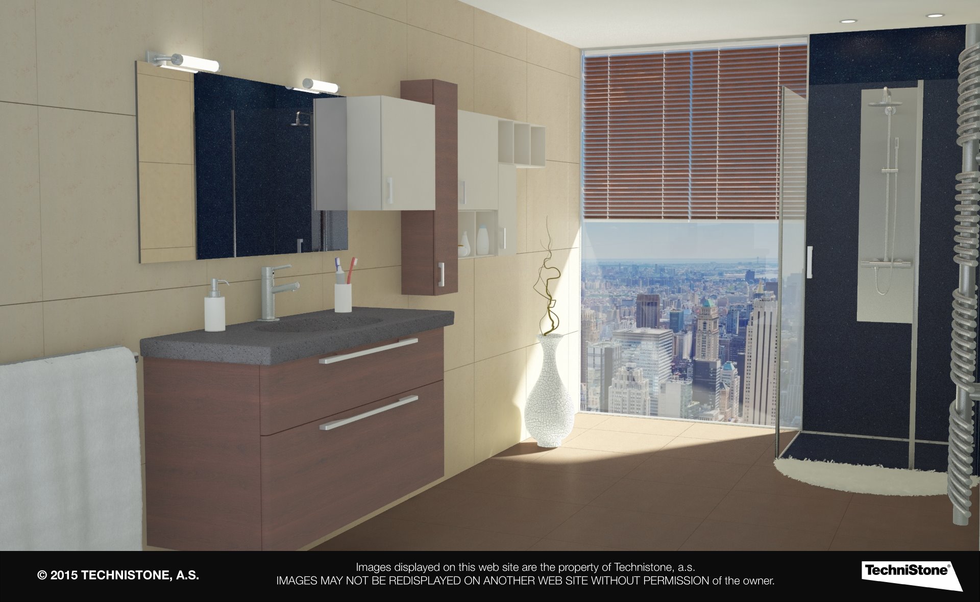 Modern bathroom