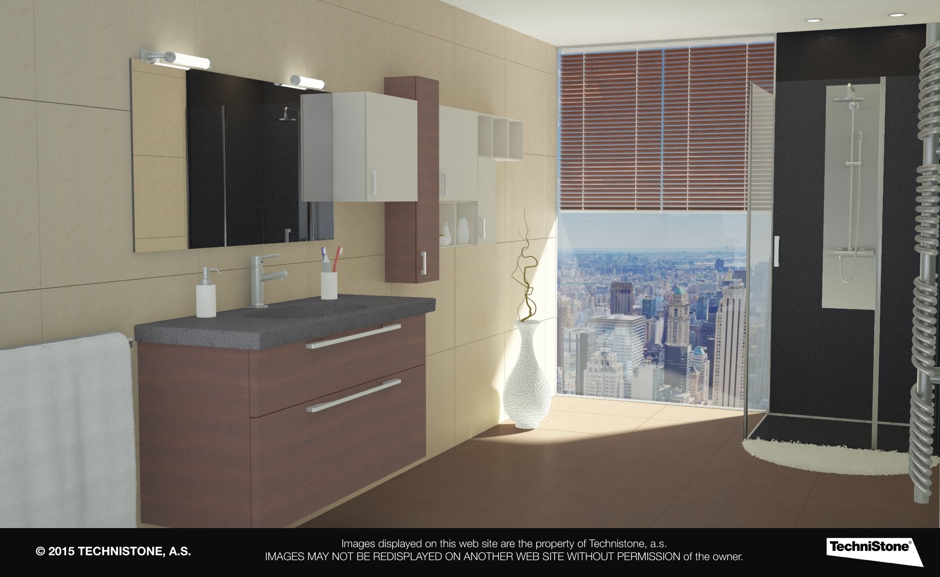 Modern bathroom