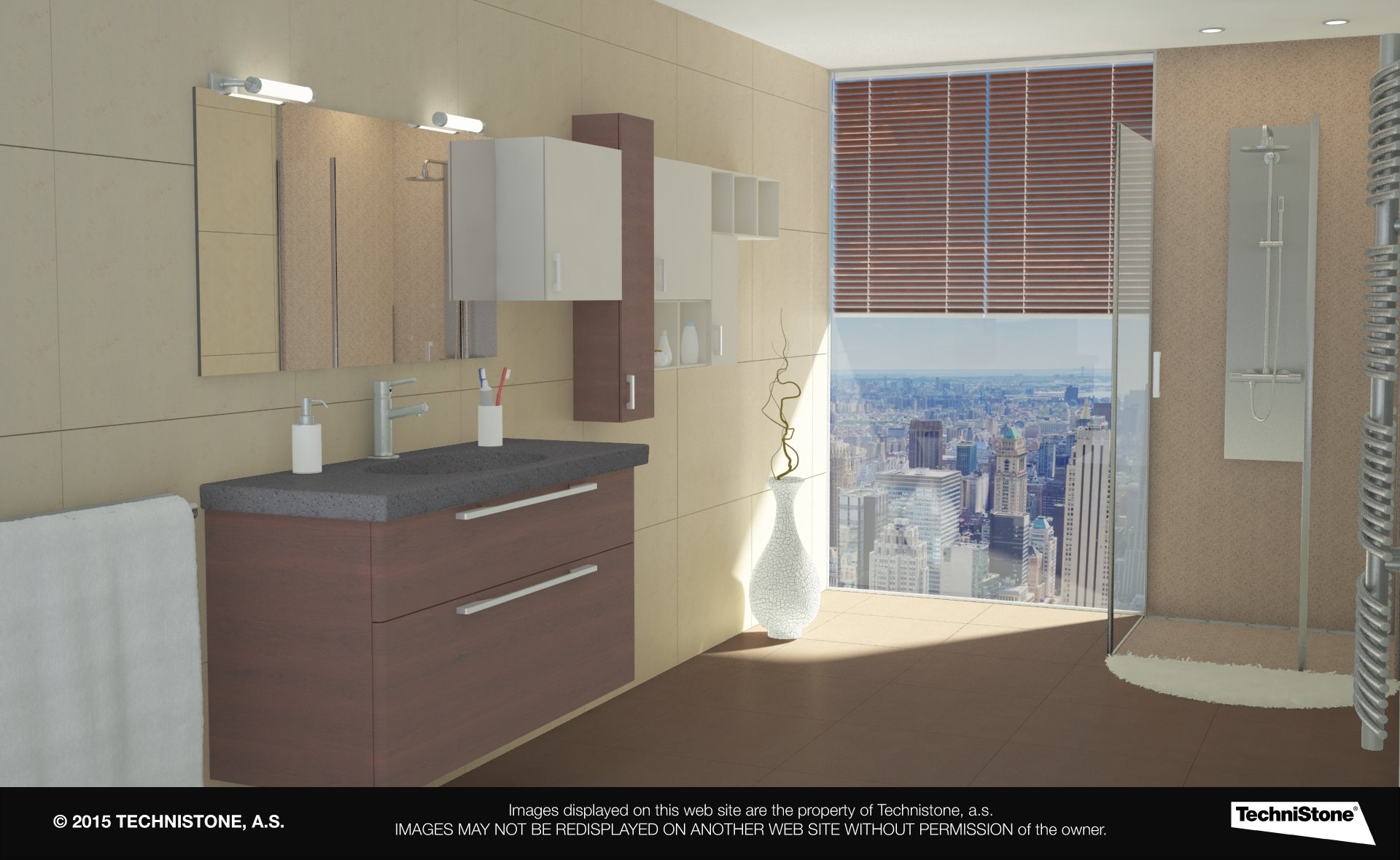 Modern bathroom